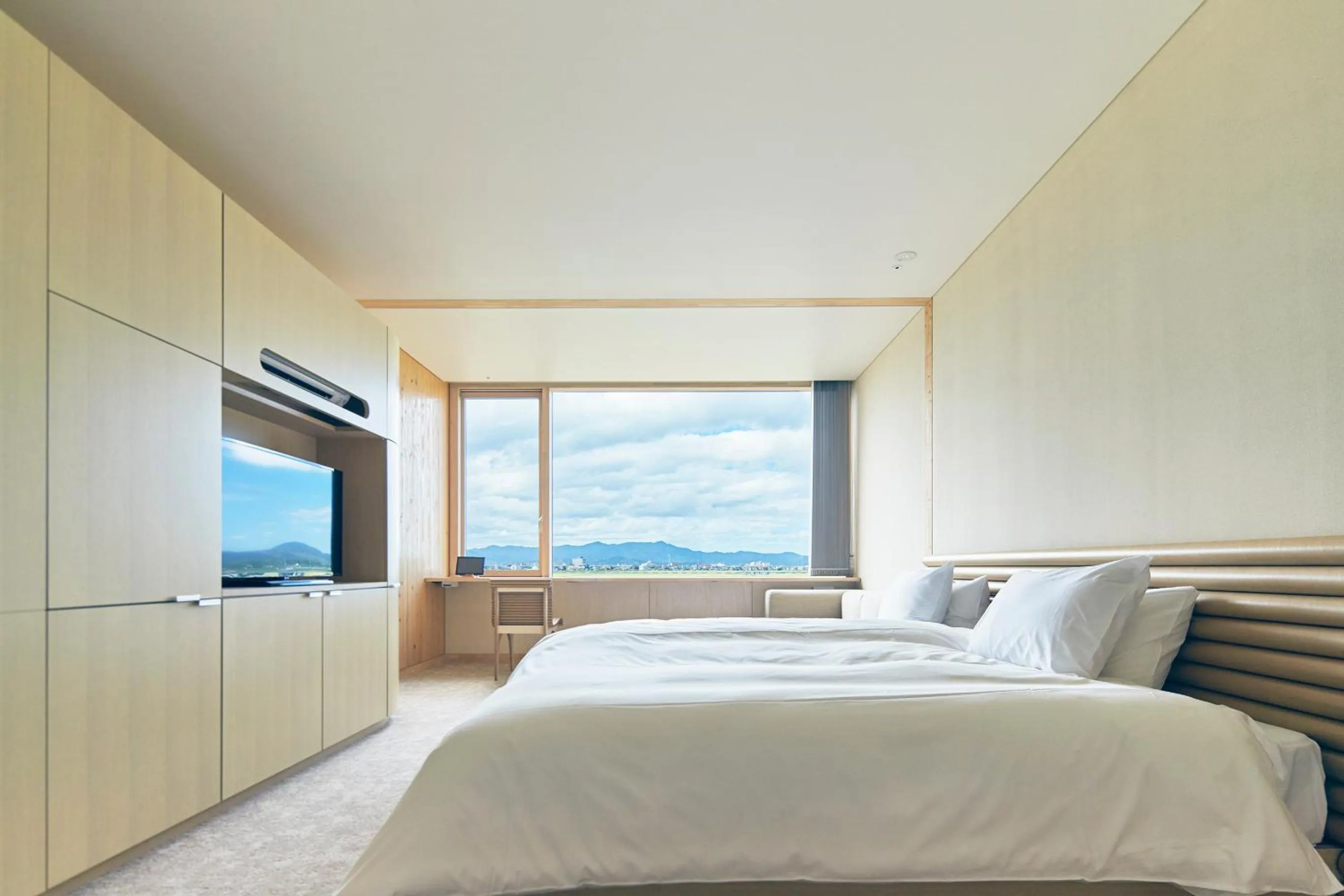 Photo of the whole room, Bed in Shonai Hotel Suiden Terrasse