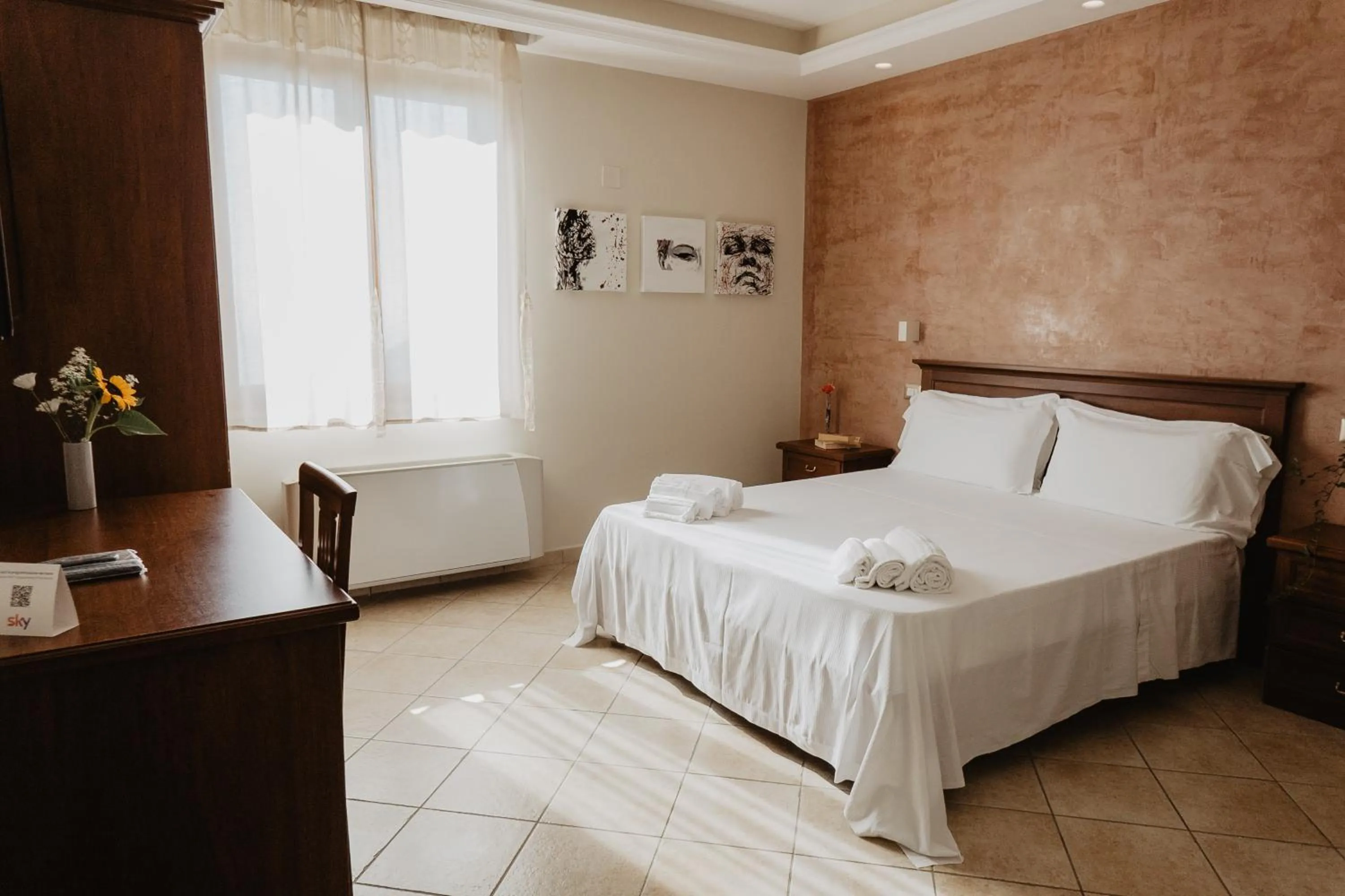 Bedroom, Bed in Tenuta Terre di Bosco Oasi di Relax nel Cilento