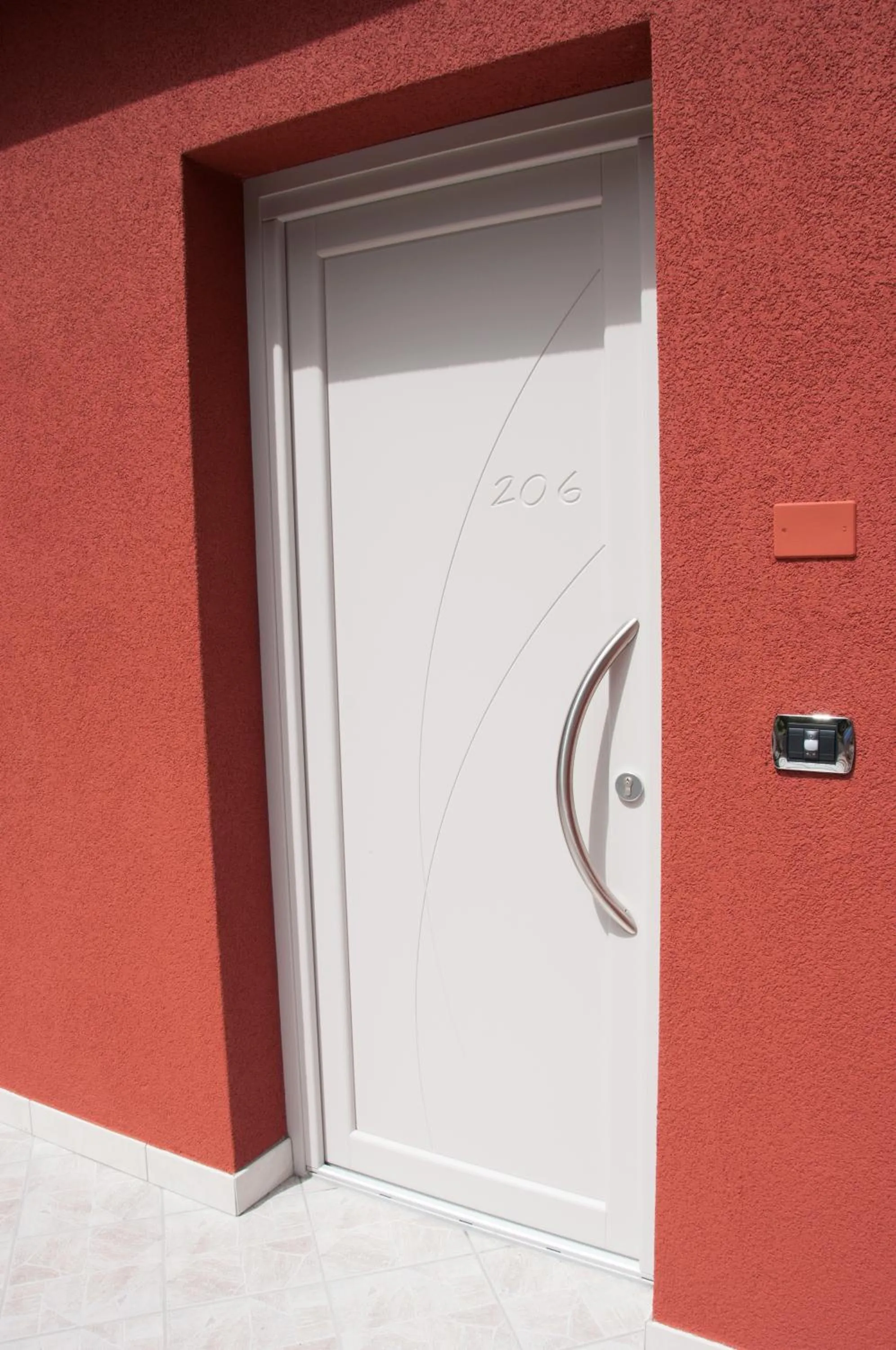 Decorative detail in Hotel Oasi Beach