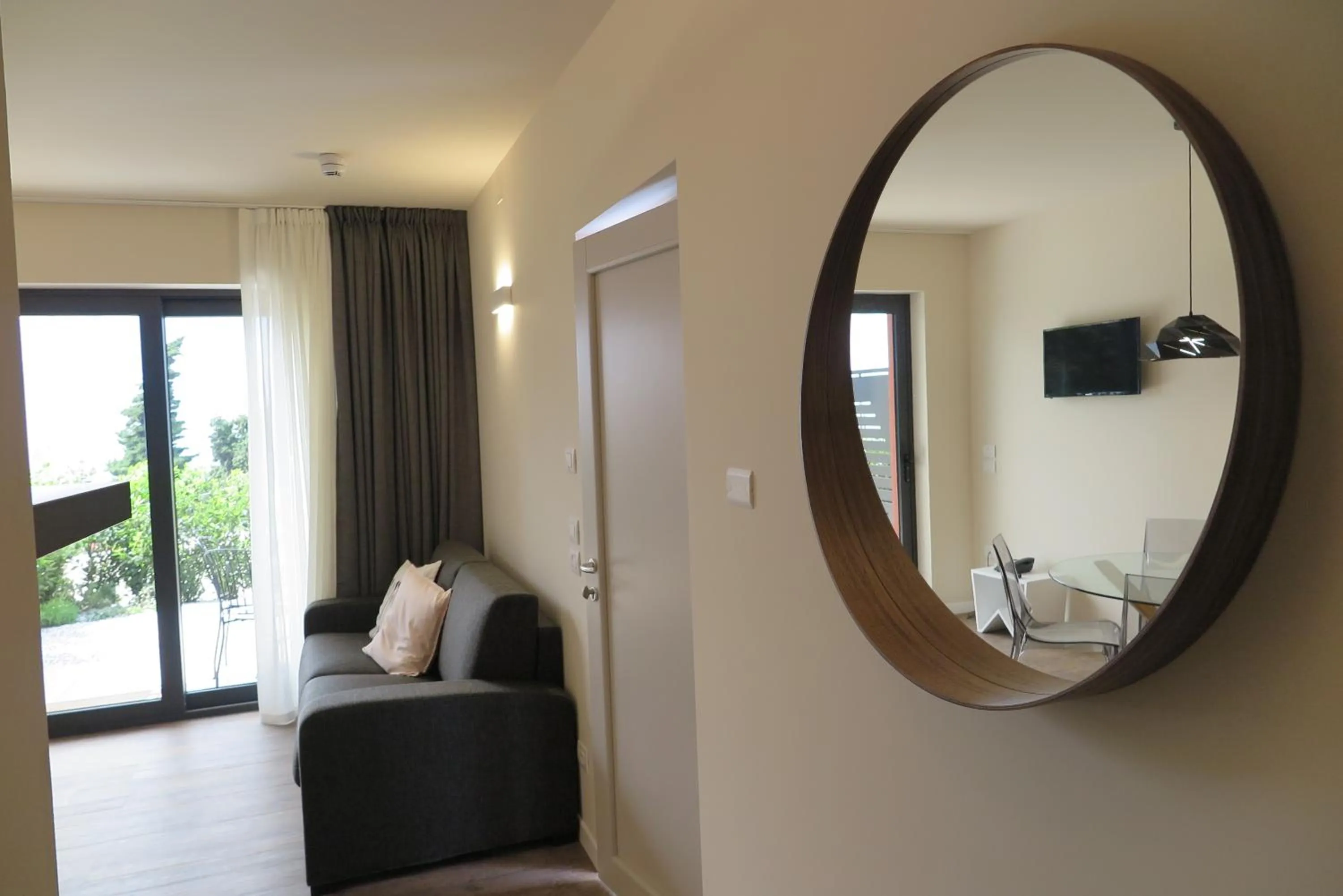 Living room in Hotel Oasi Beach