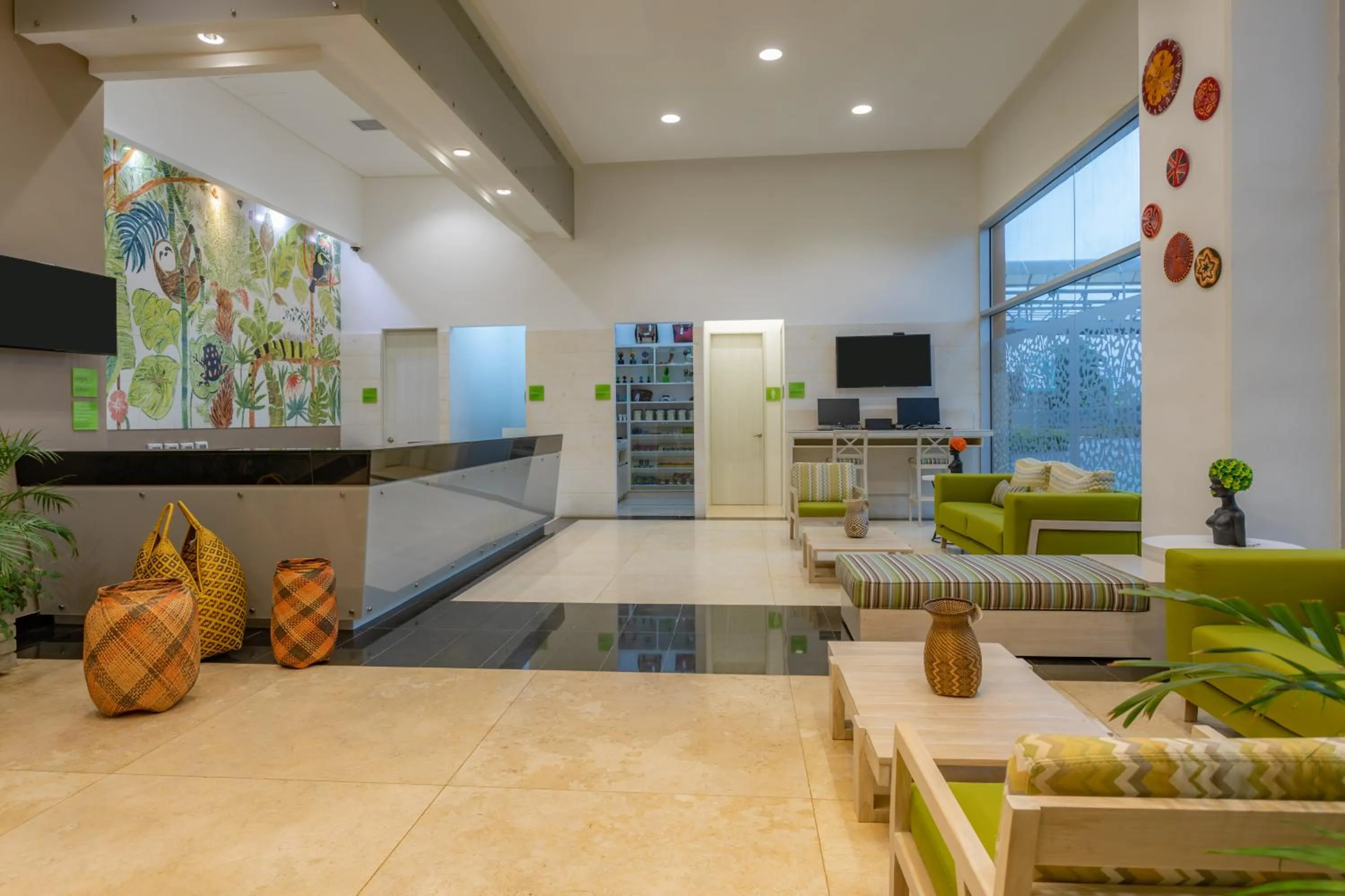 Lobby or reception in Mia Hotel Choco