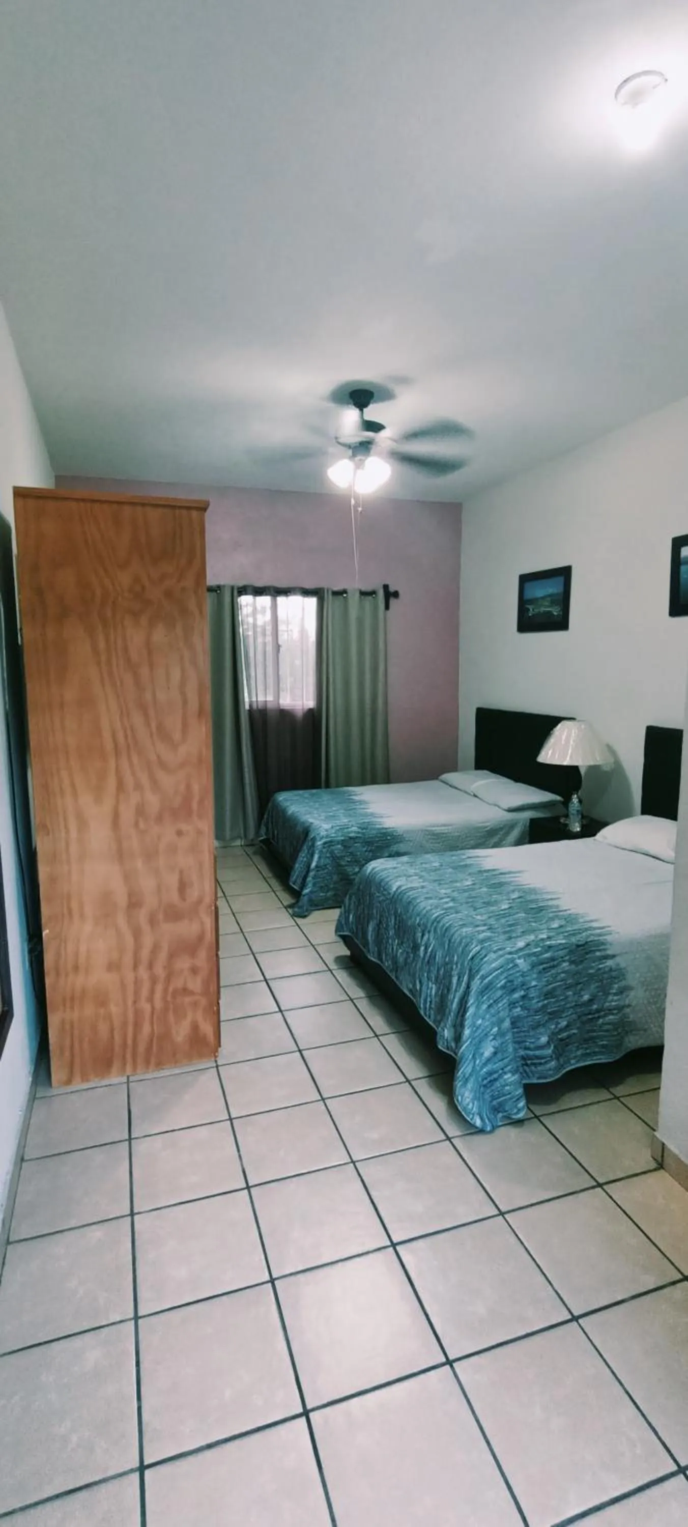 Bed in Hotel La Estancia