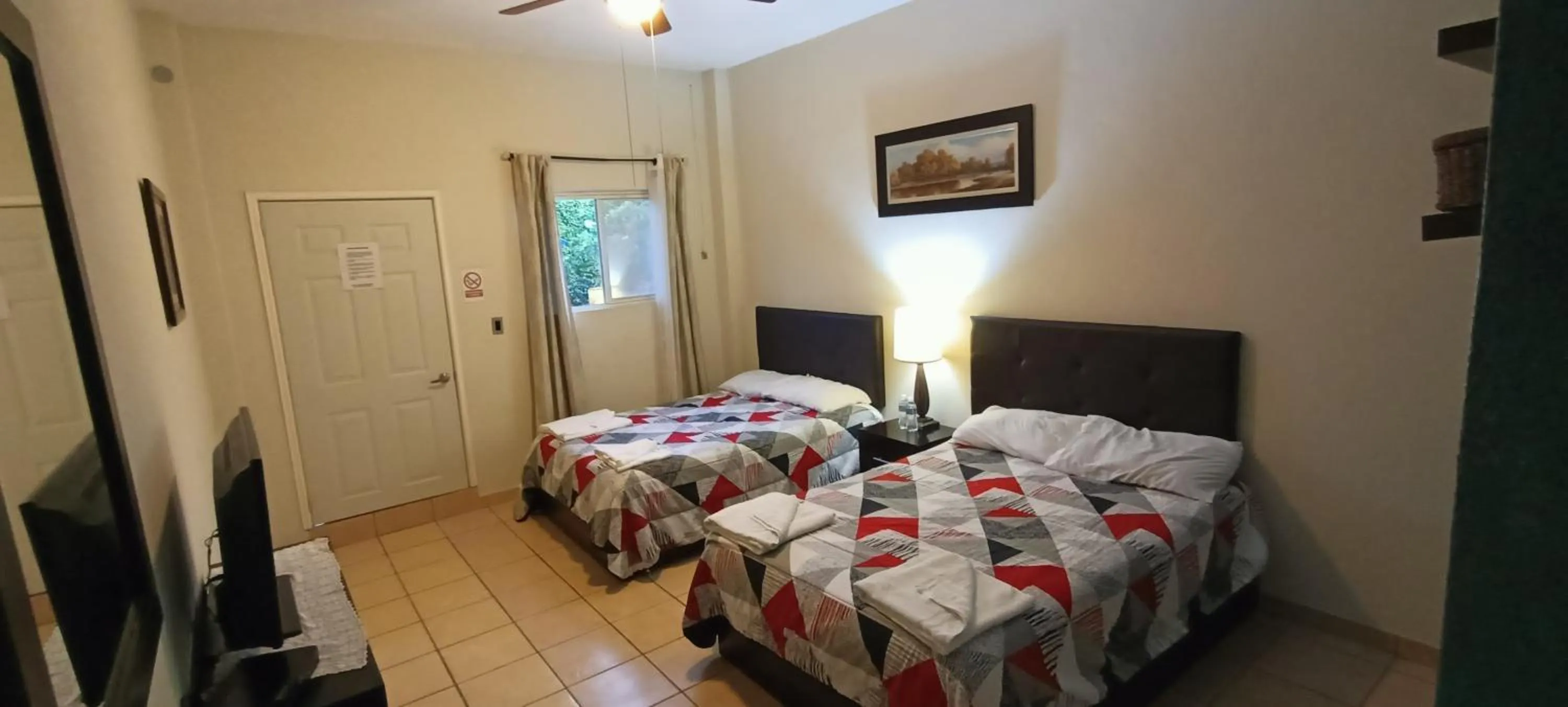 Bed in Hotel La Estancia