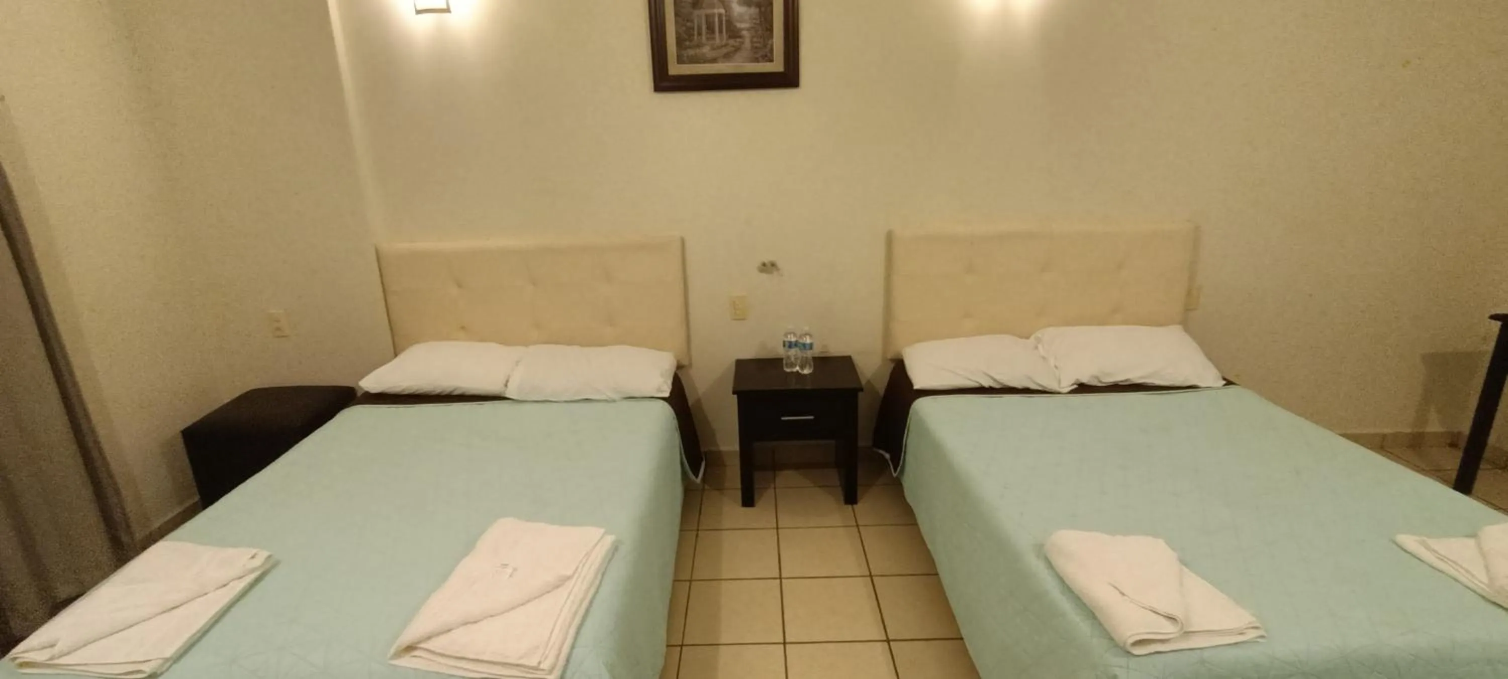 Bed in Hotel La Estancia