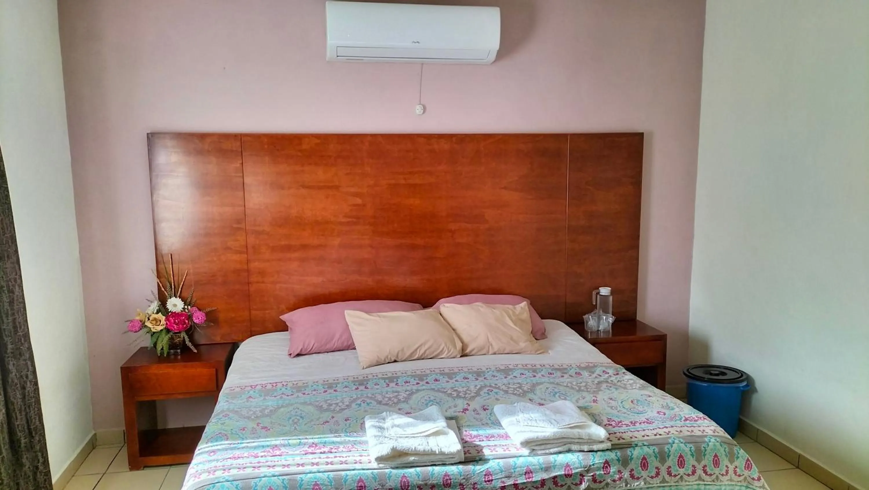 Bed in Hotel La Estancia