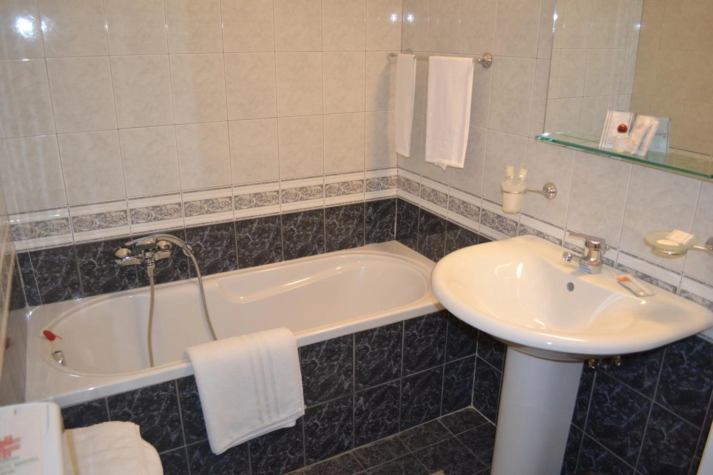 Bathroom in Hotel Il Gatto