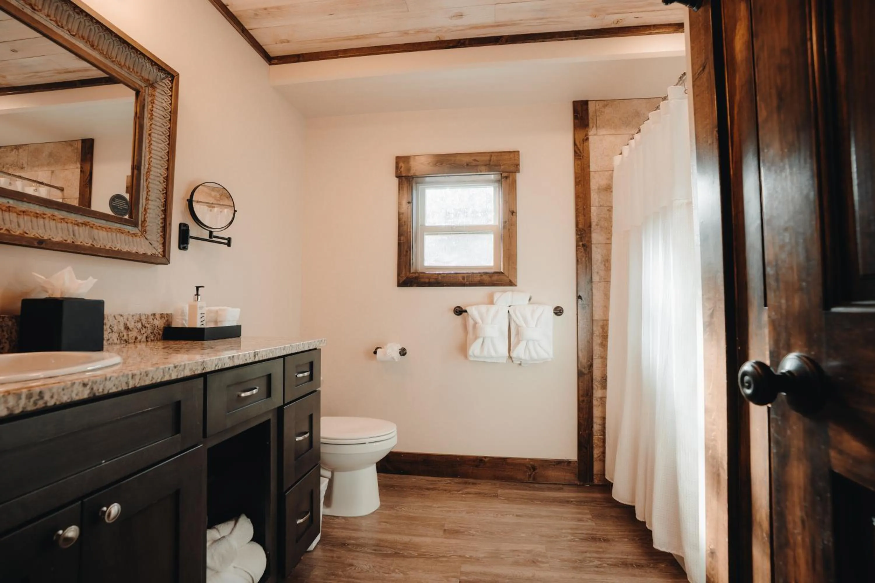 Shower in Teton Valley Resort