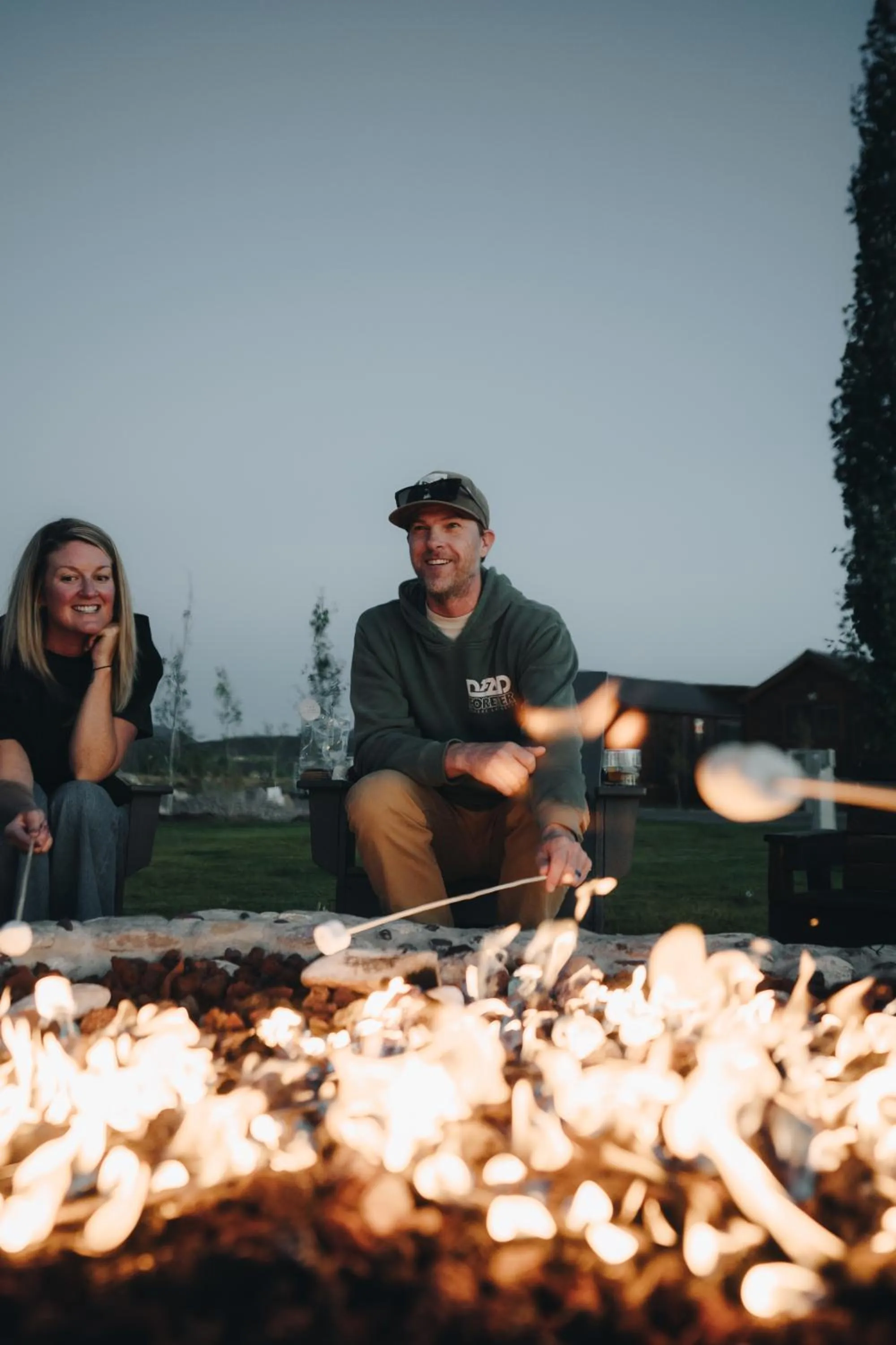 fireplace in Teton Valley Resort