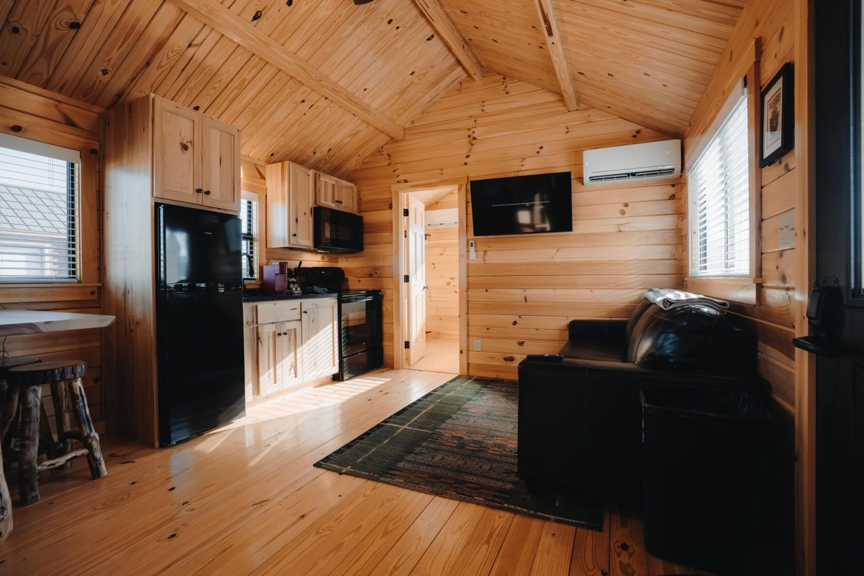 Living room in Teton Valley Resort