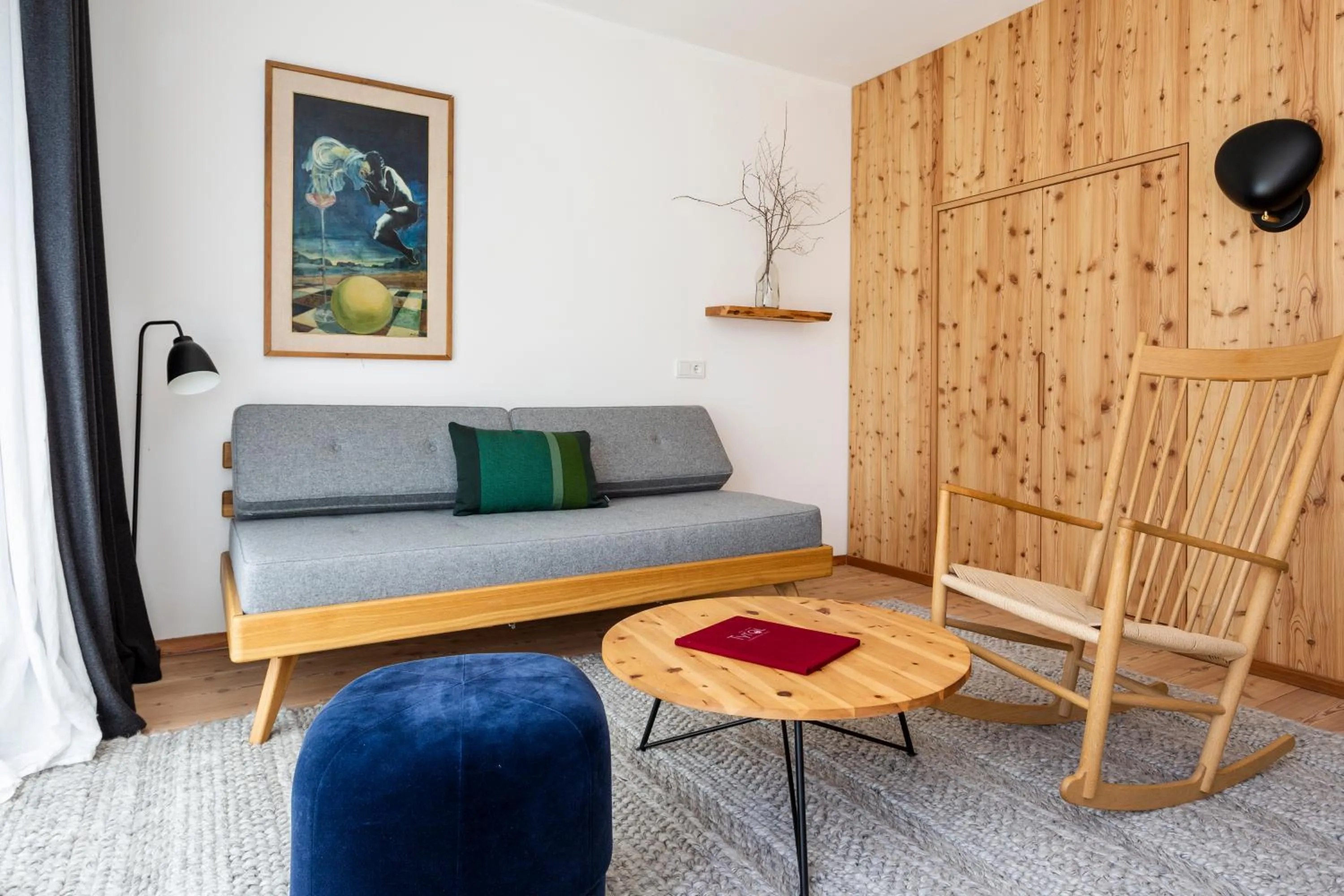Seating area in Hotel Tyrol