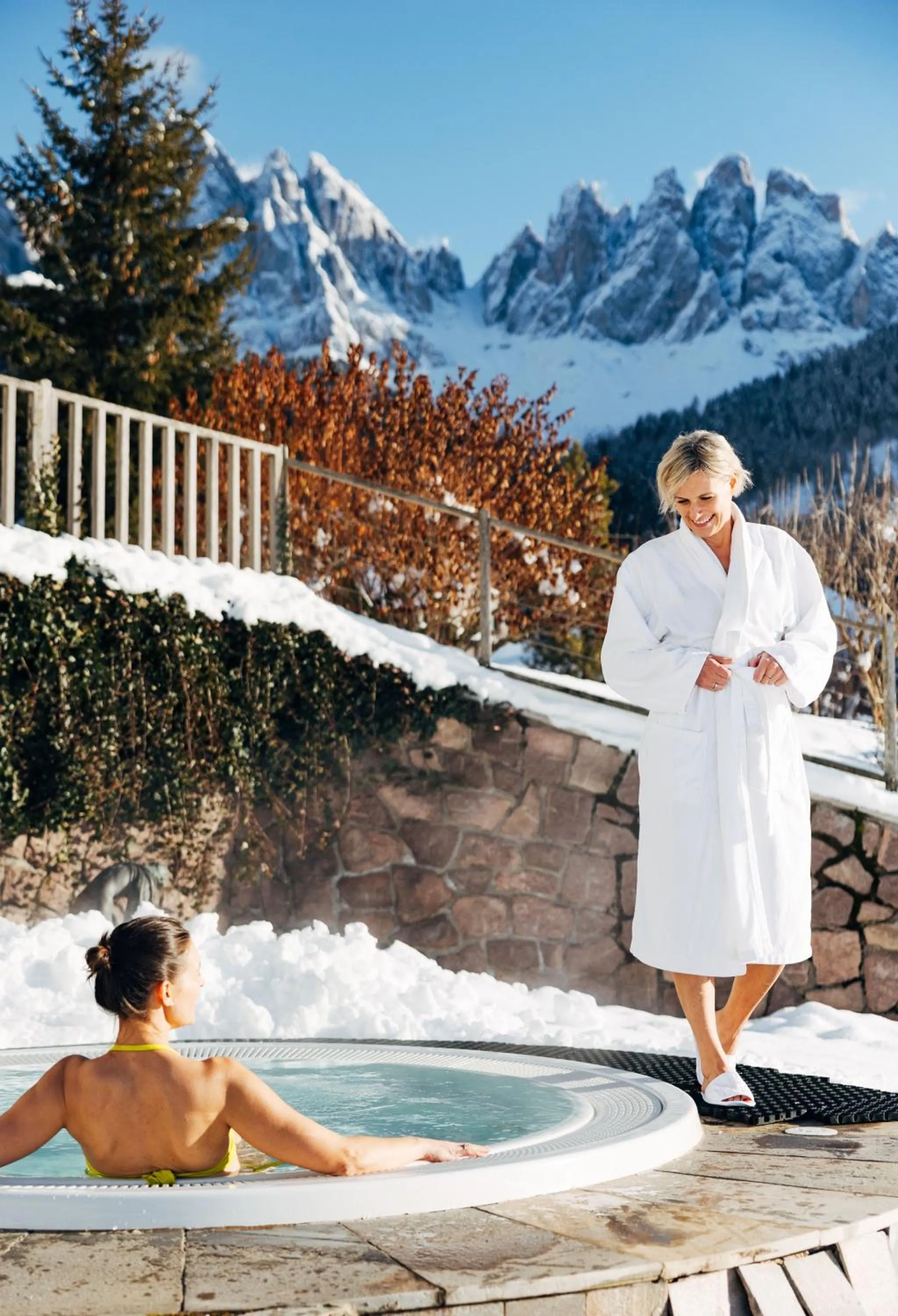 Hot Tub in Hotel Tyrol