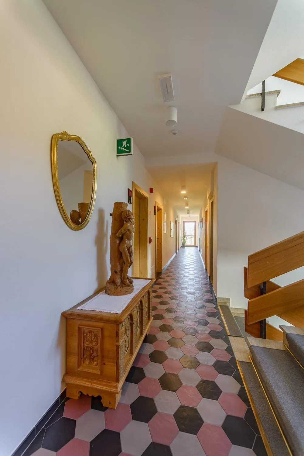 Floor plan in Hotel Tyrol