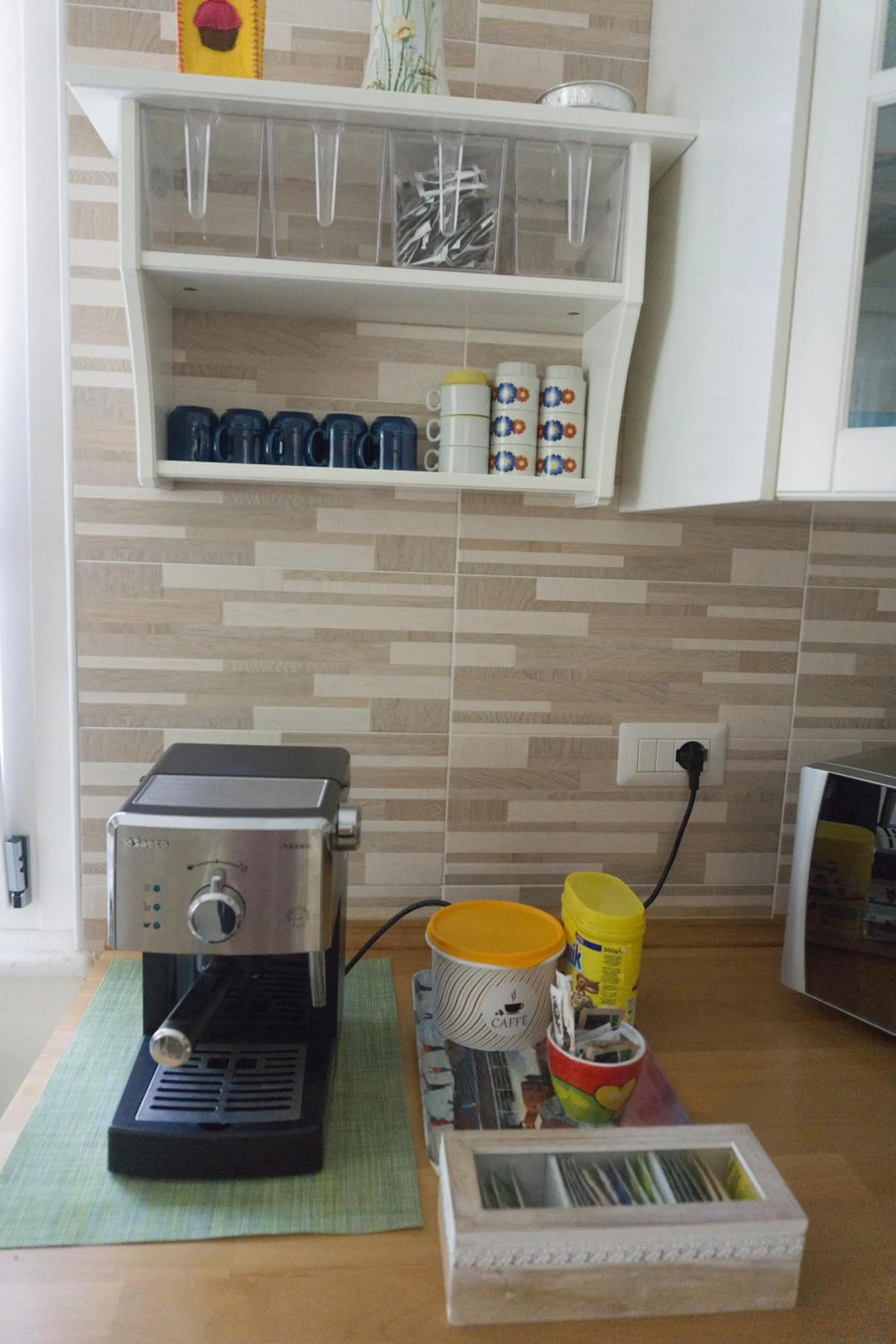 Communal kitchen in B&B Casa di Mimma