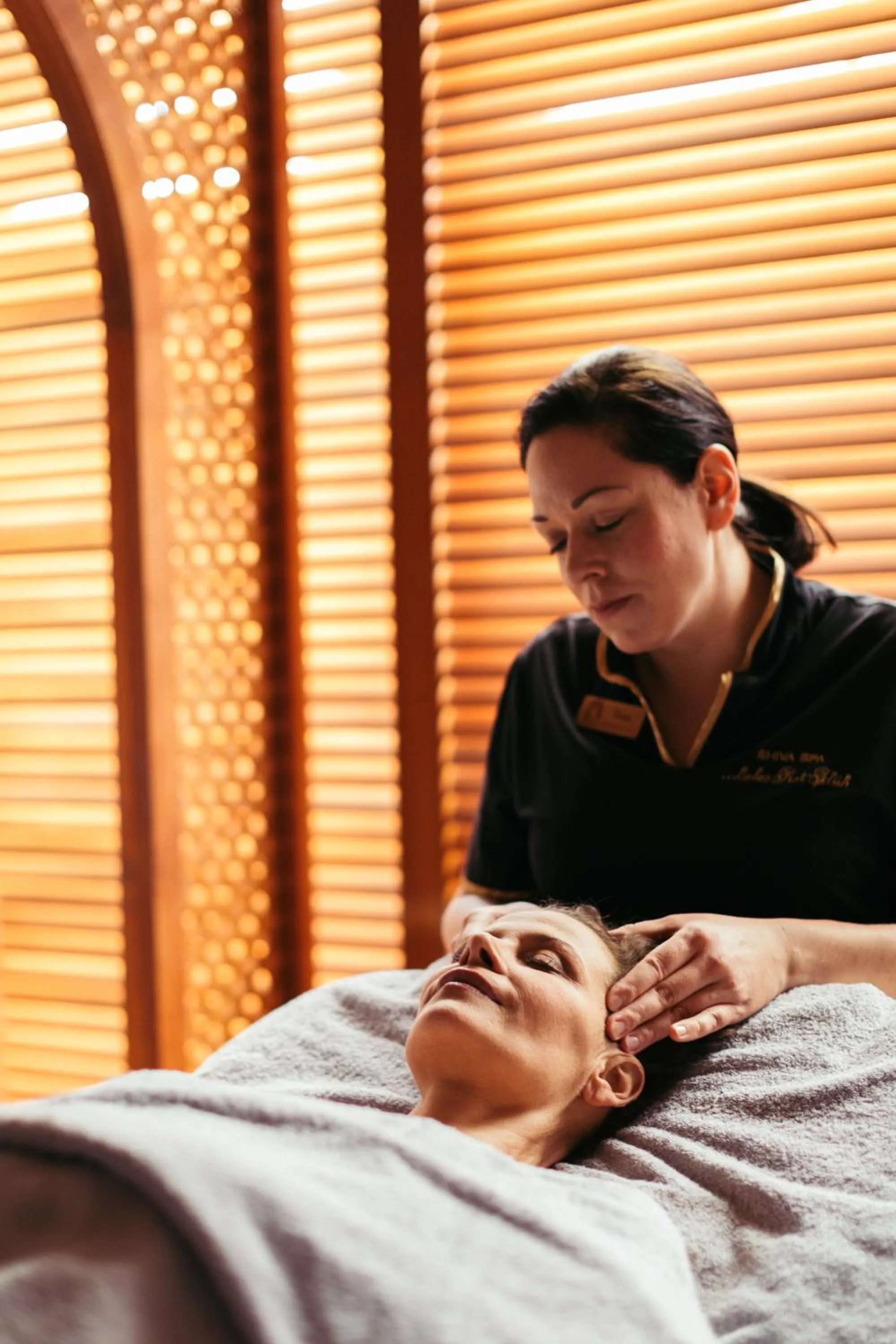 Massage in Wellnesshotel ...liebes Rot-Flüh