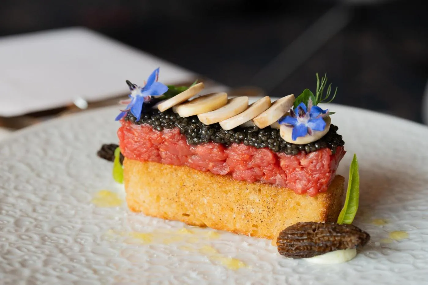 Dinner in Wellnesshotel ...liebes Rot-Flüh