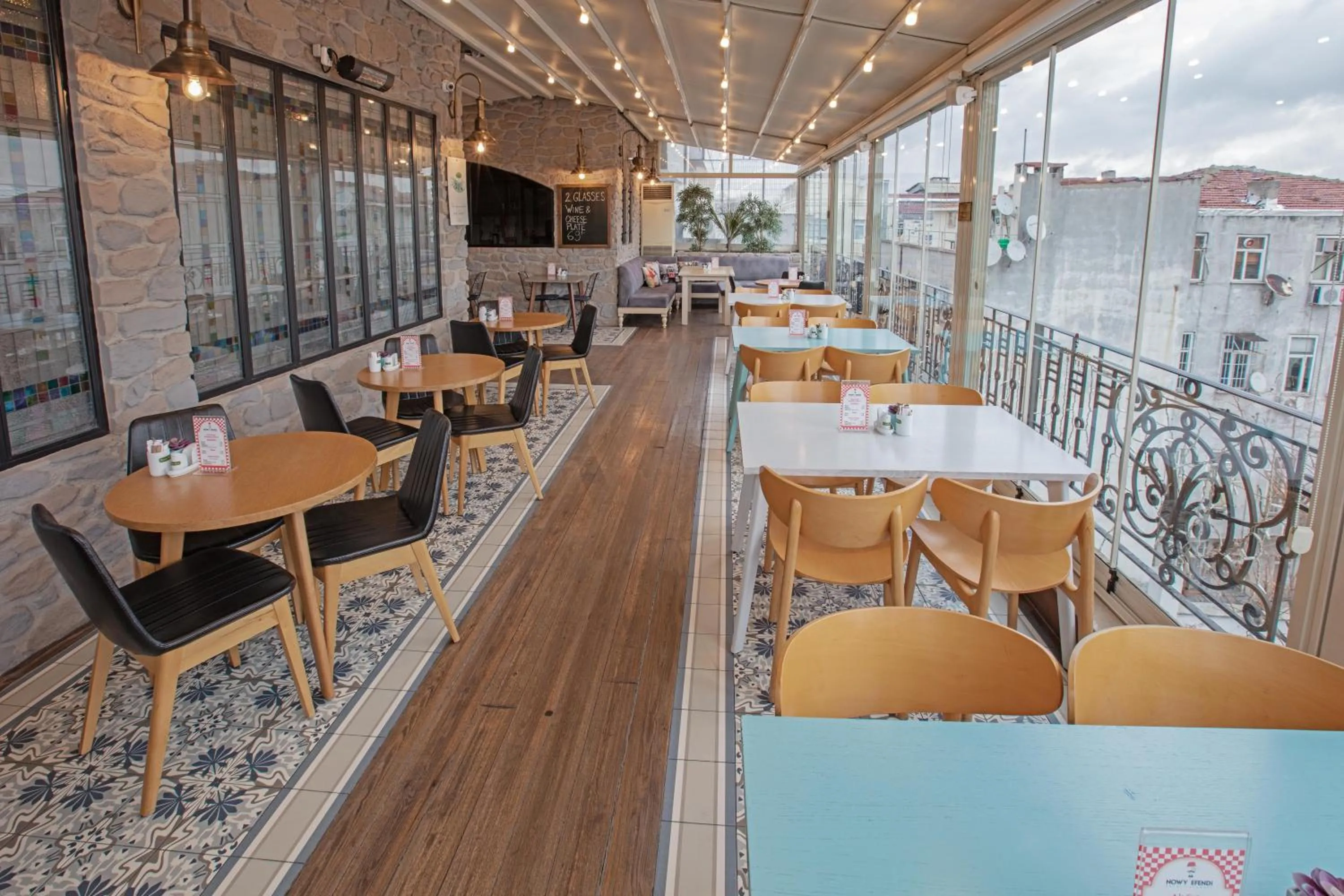 Balcony/Terrace in Nowy Efendi Hotel - Special Category