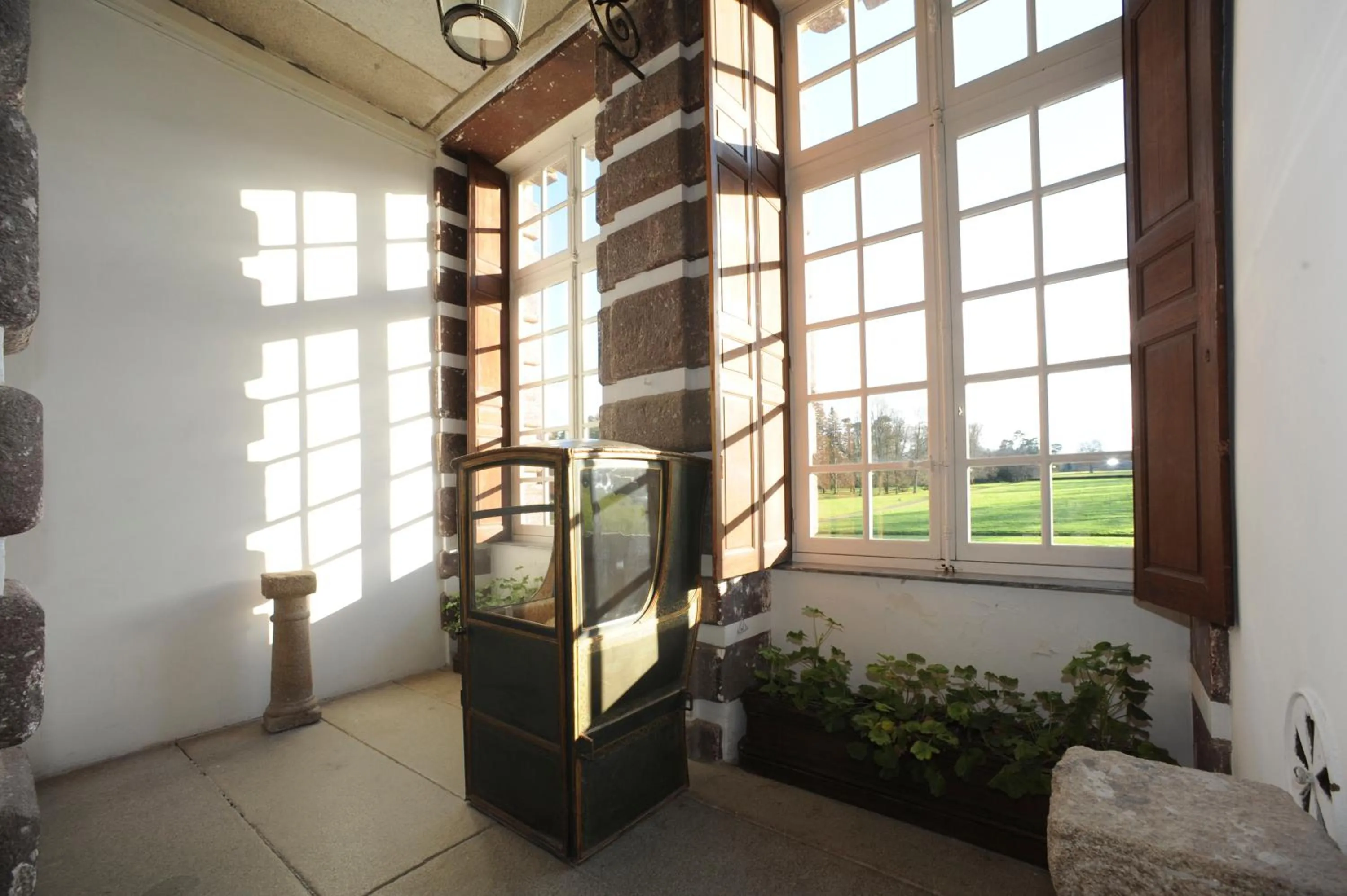 Decorative detail in Chateau de Canisy