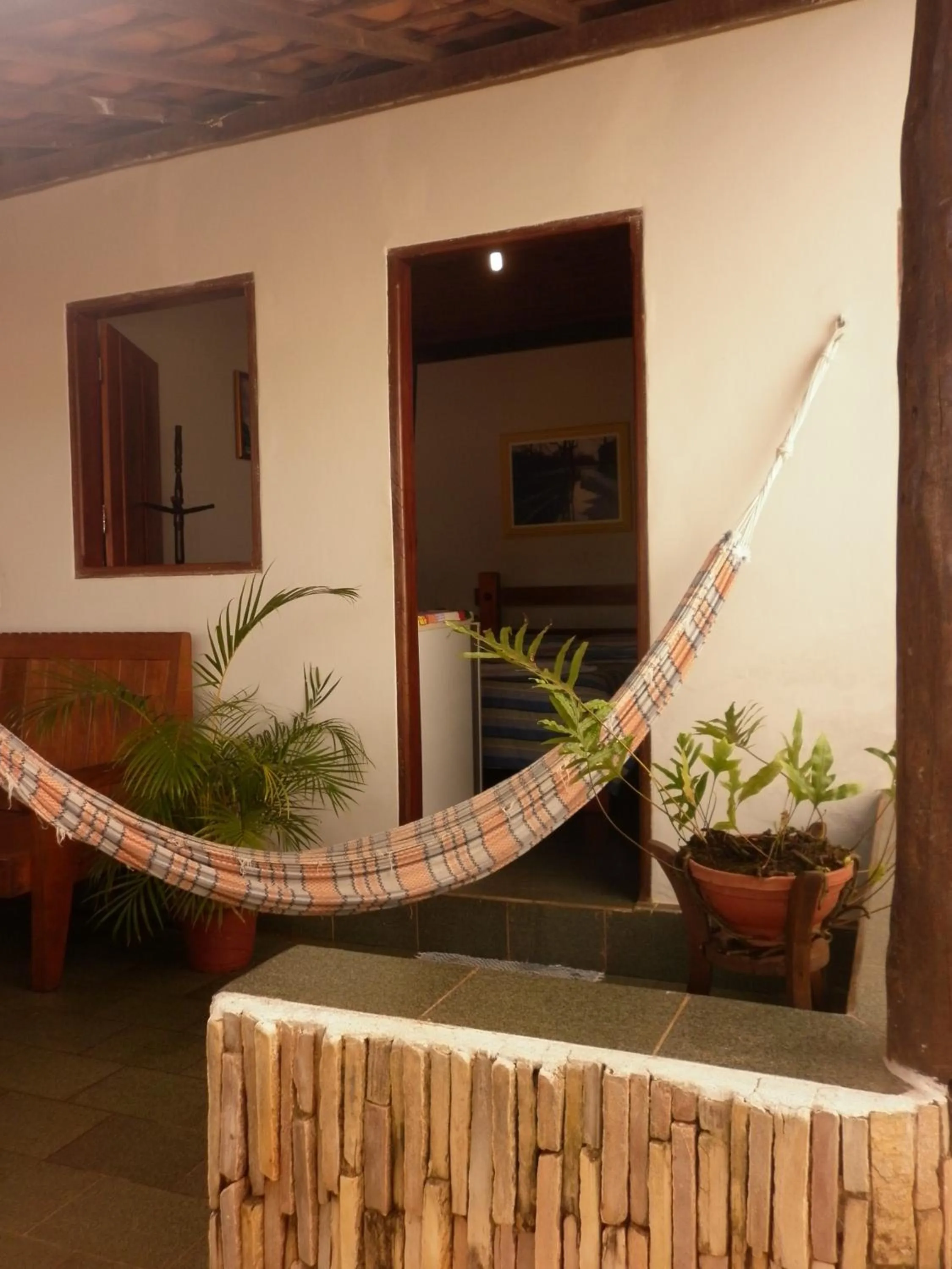 Balcony/Terrace in Pousada Estrela Matutina