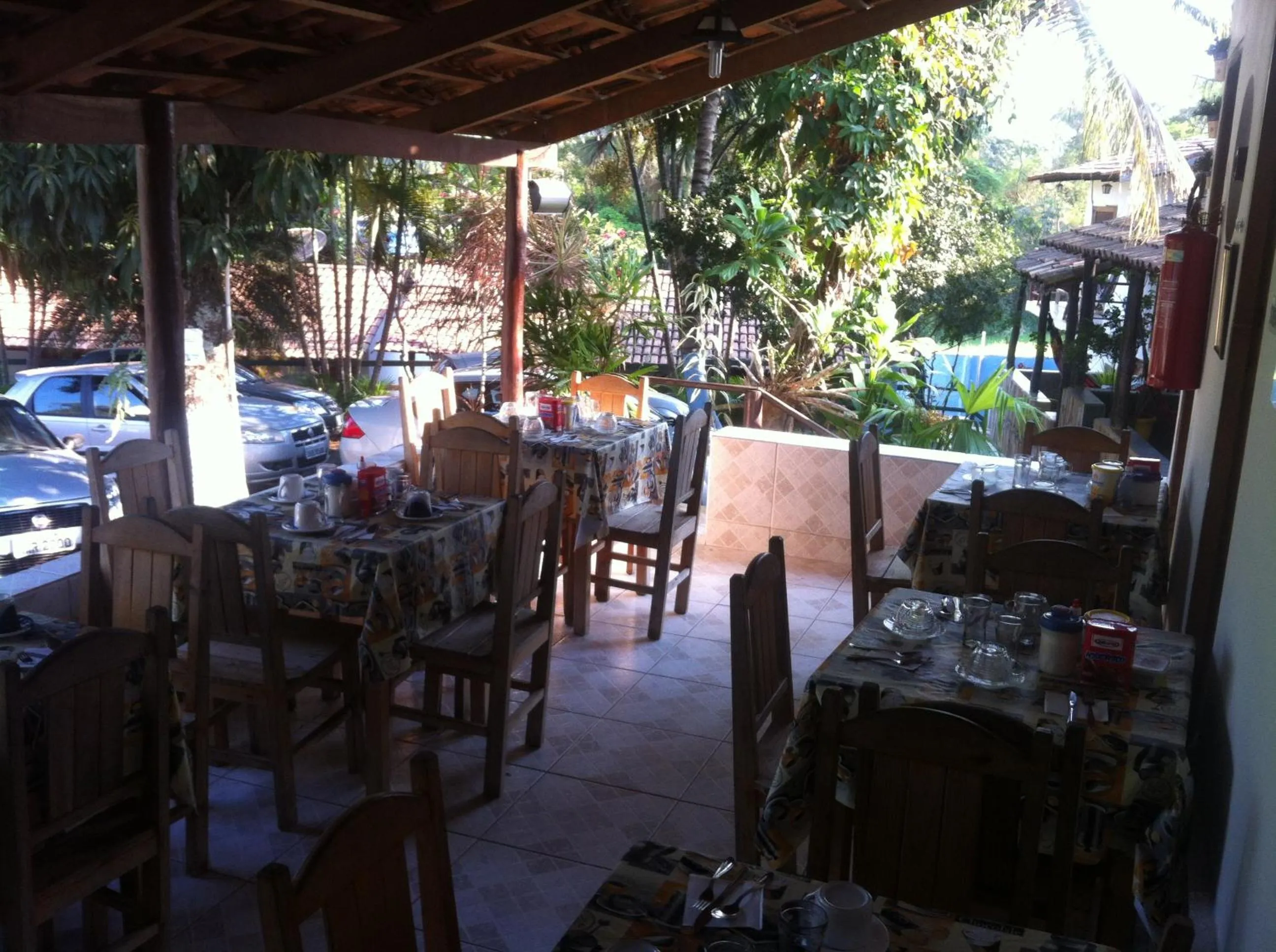 Restaurant/places to eat in Pousada Estrela Matutina