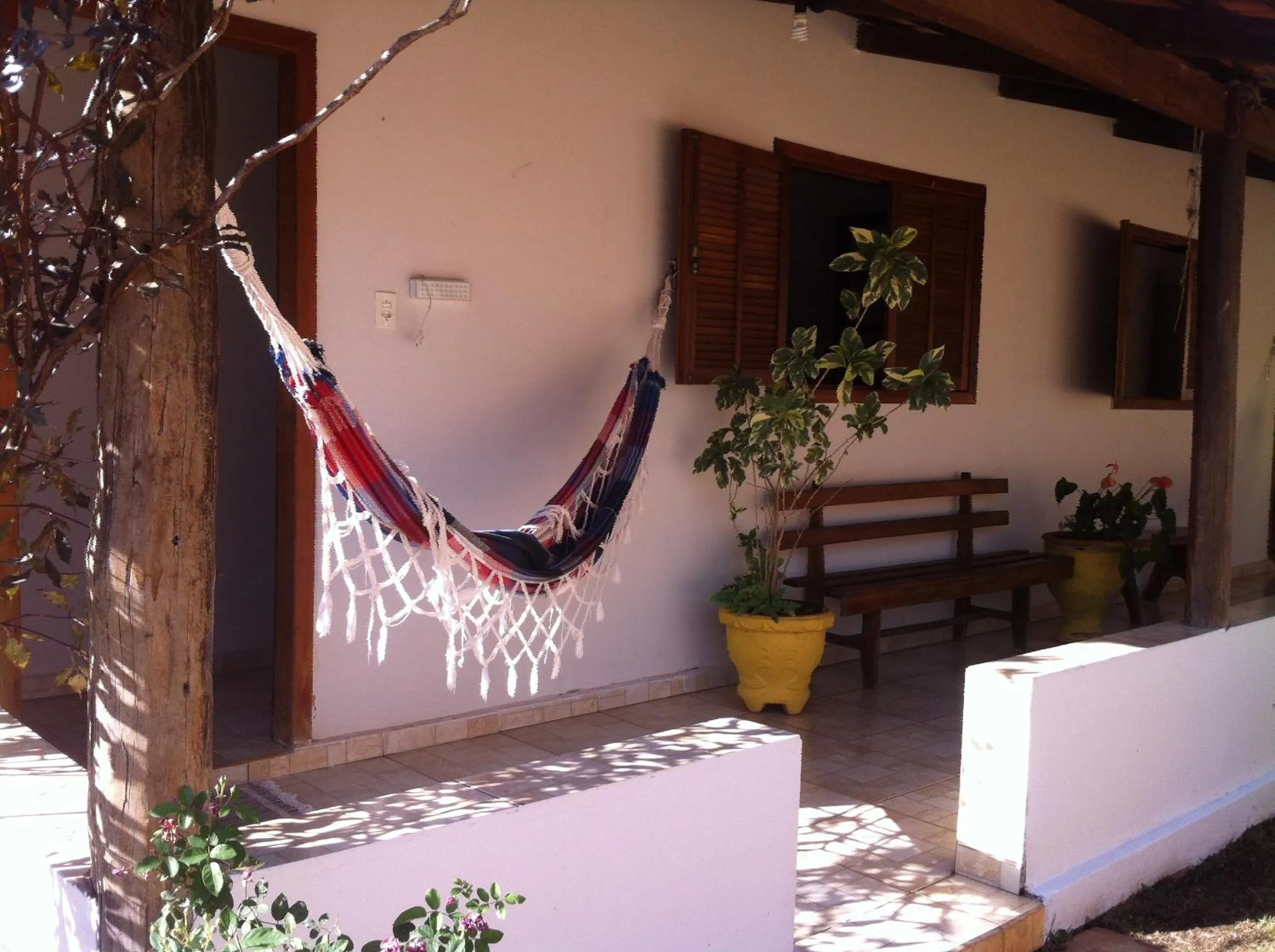 Patio in Pousada Estrela Matutina