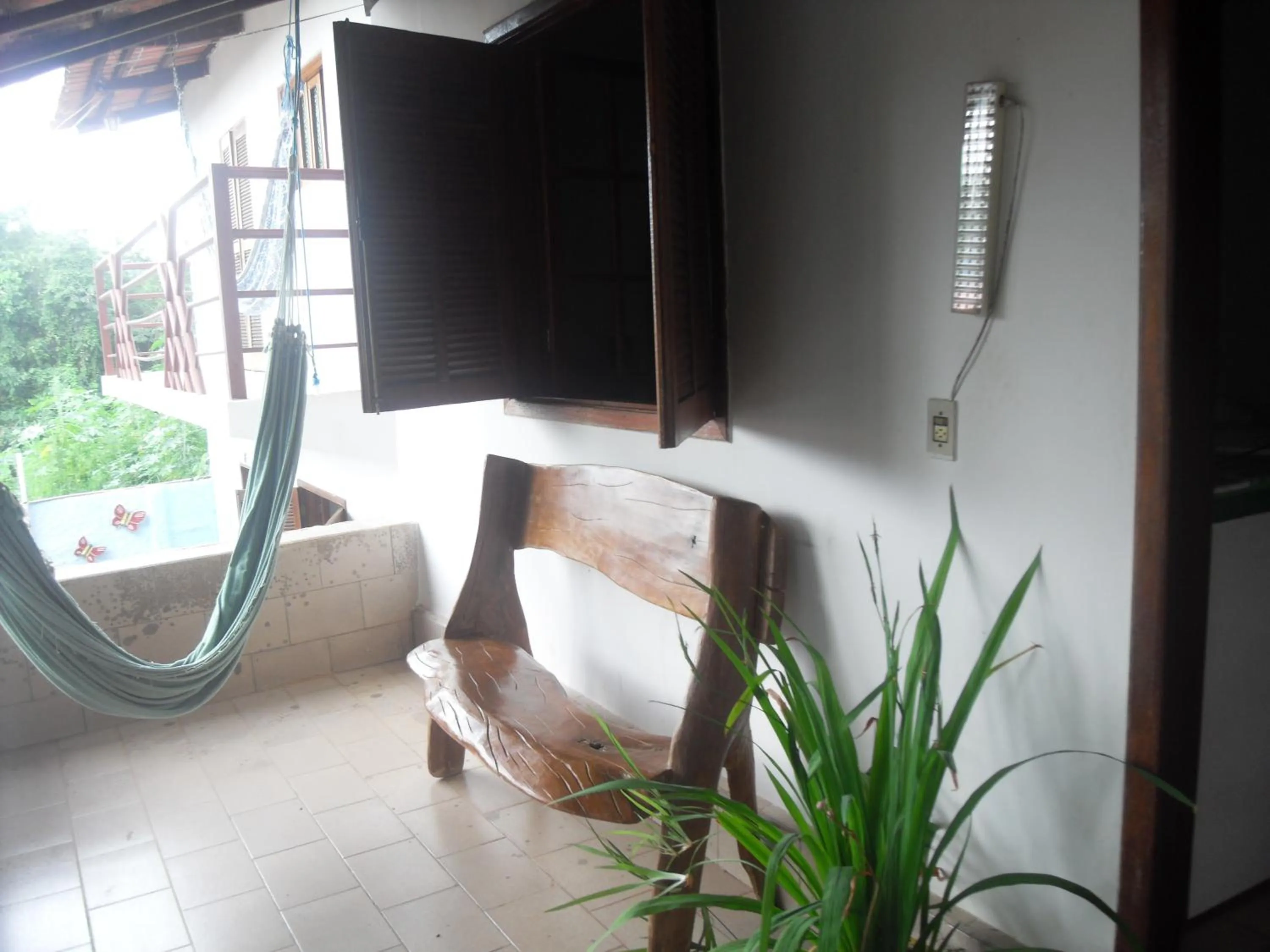 Balcony/Terrace in Pousada Estrela Matutina