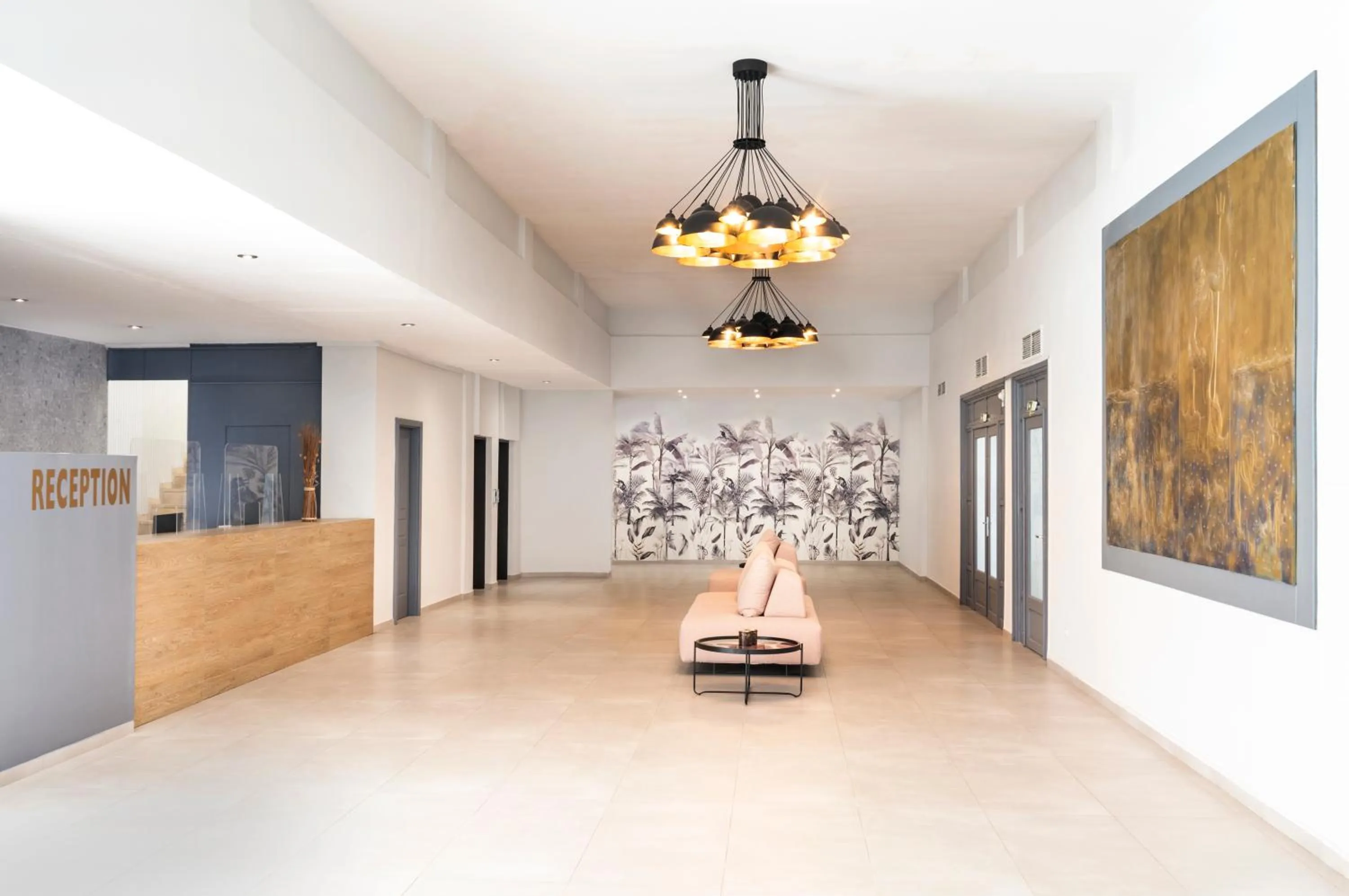 Lobby or reception in Galaxy Hotel