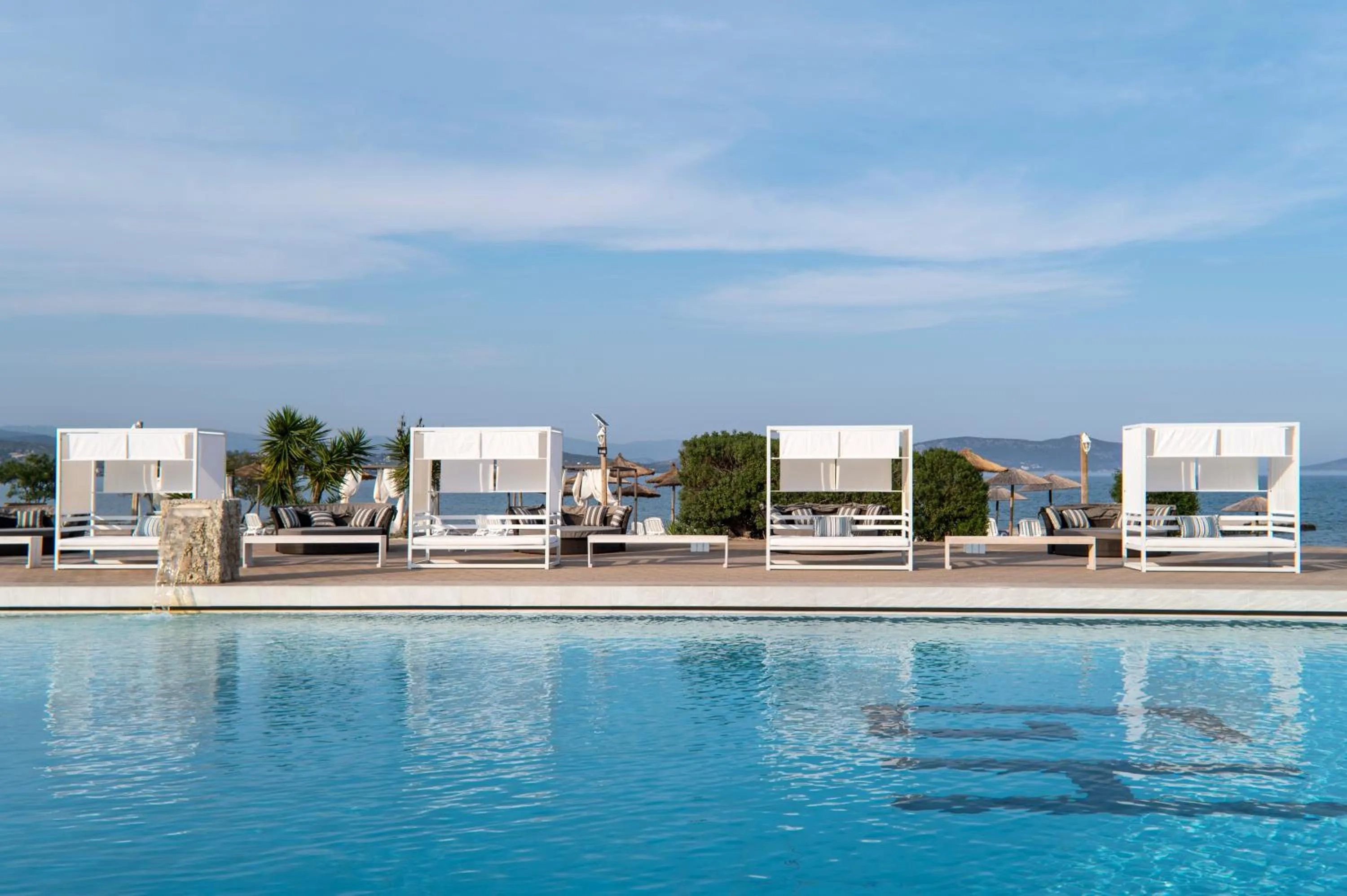 Swimming pool in Galaxy Hotel