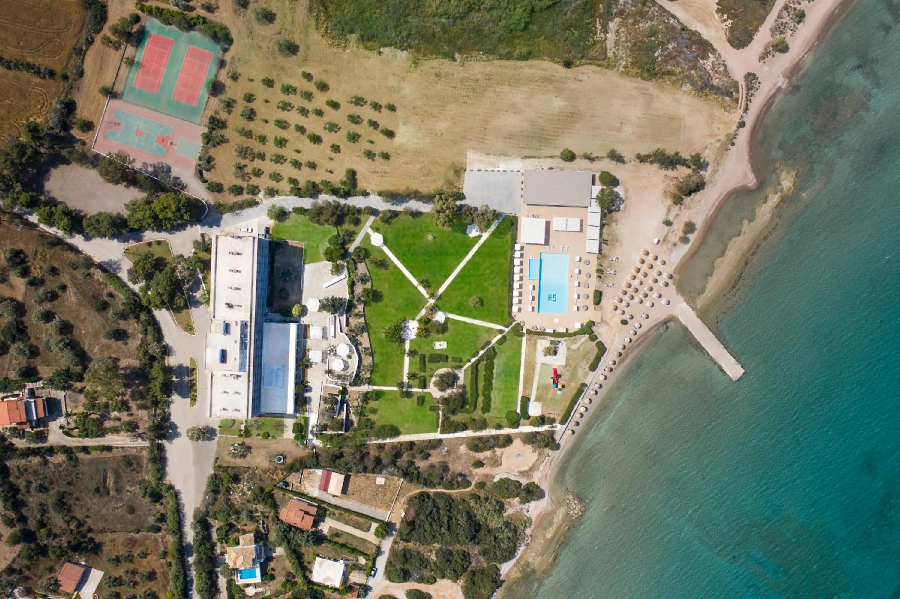 Bird's eye view in Galaxy Hotel