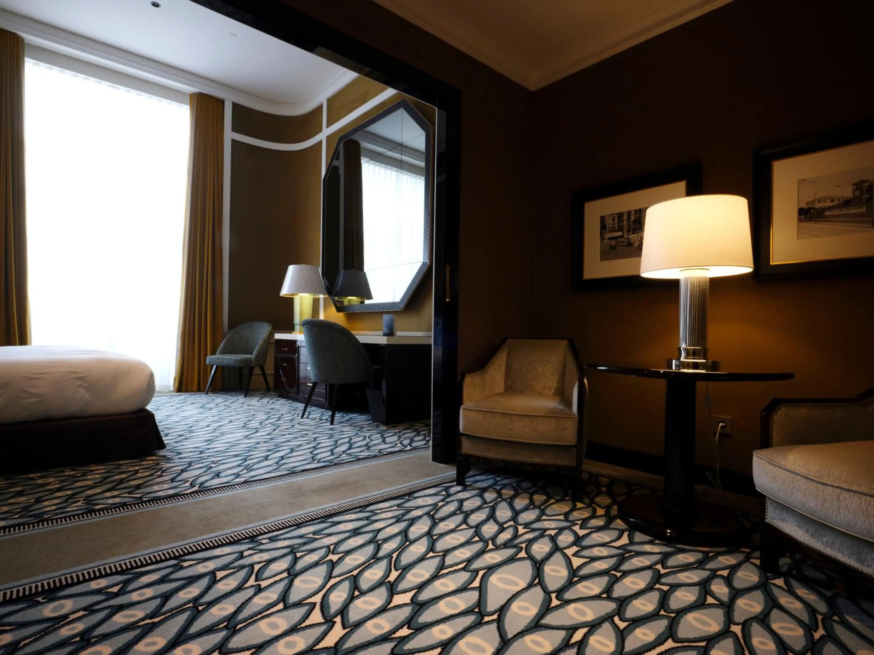 Living room, Bed in The One Monumental Palace