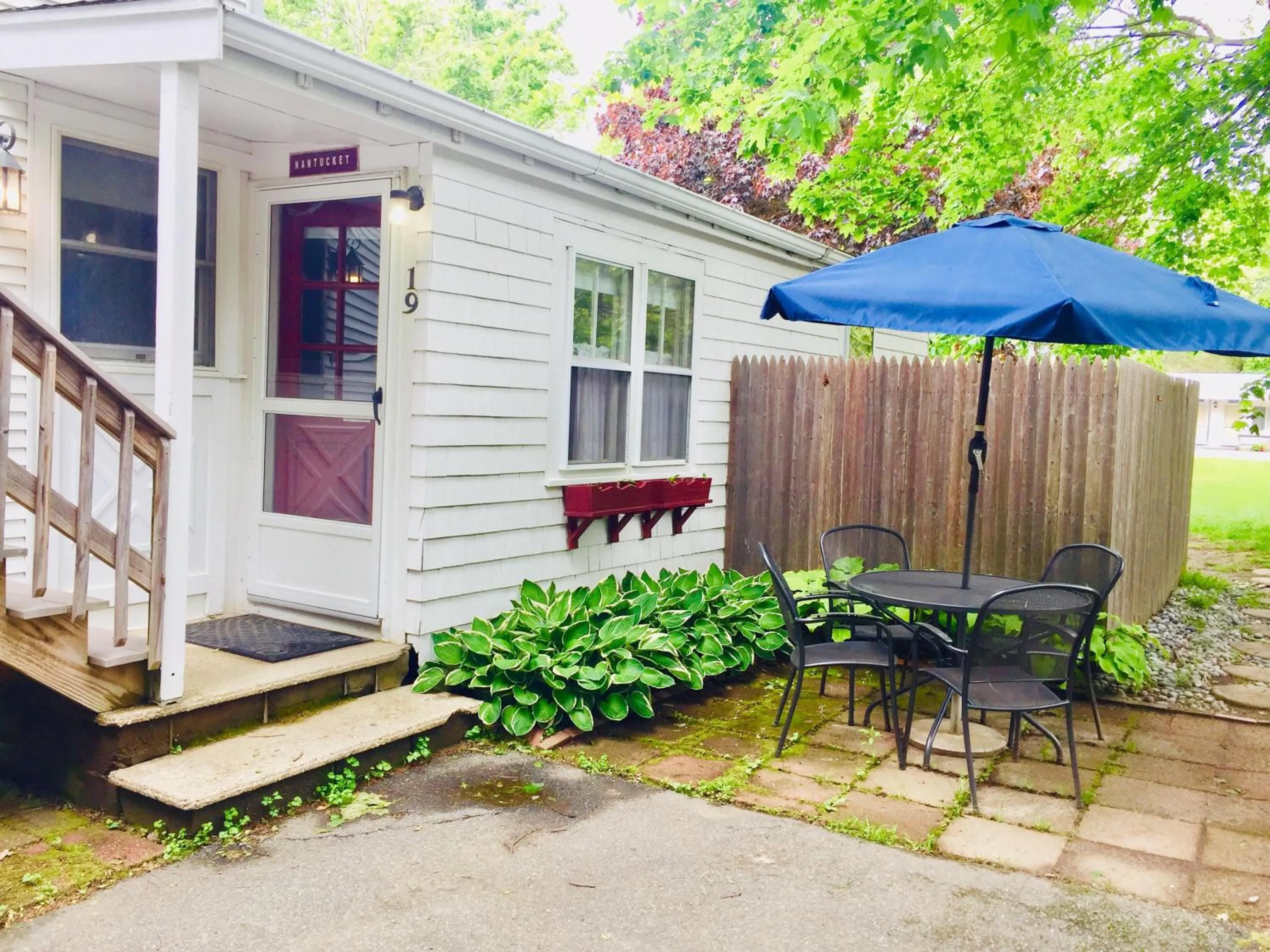 Facade/entrance in Sesuit Harbor House