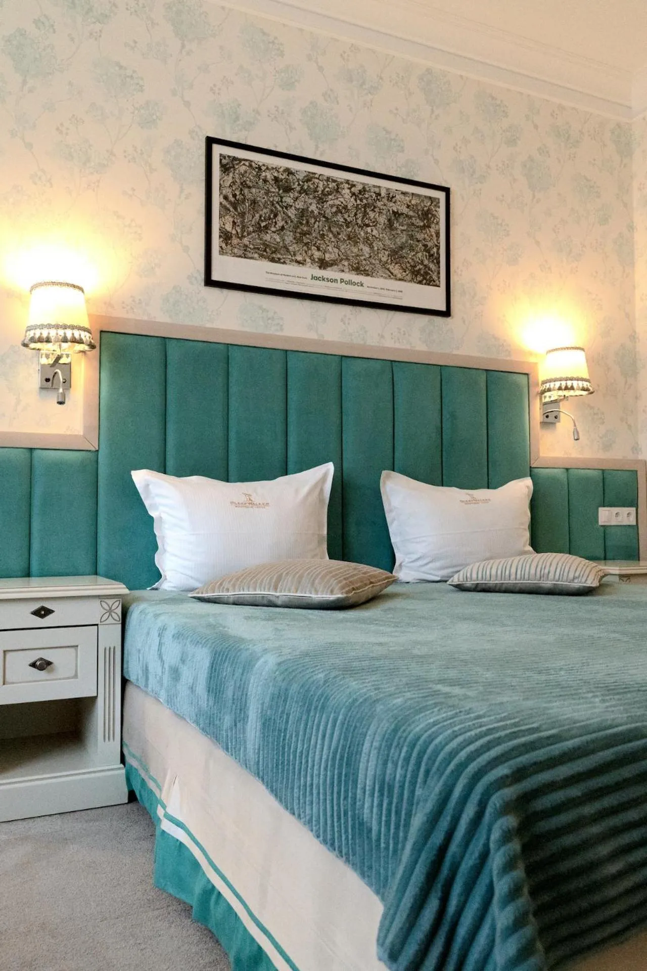 Bed in SleepWalker Boutique Suites