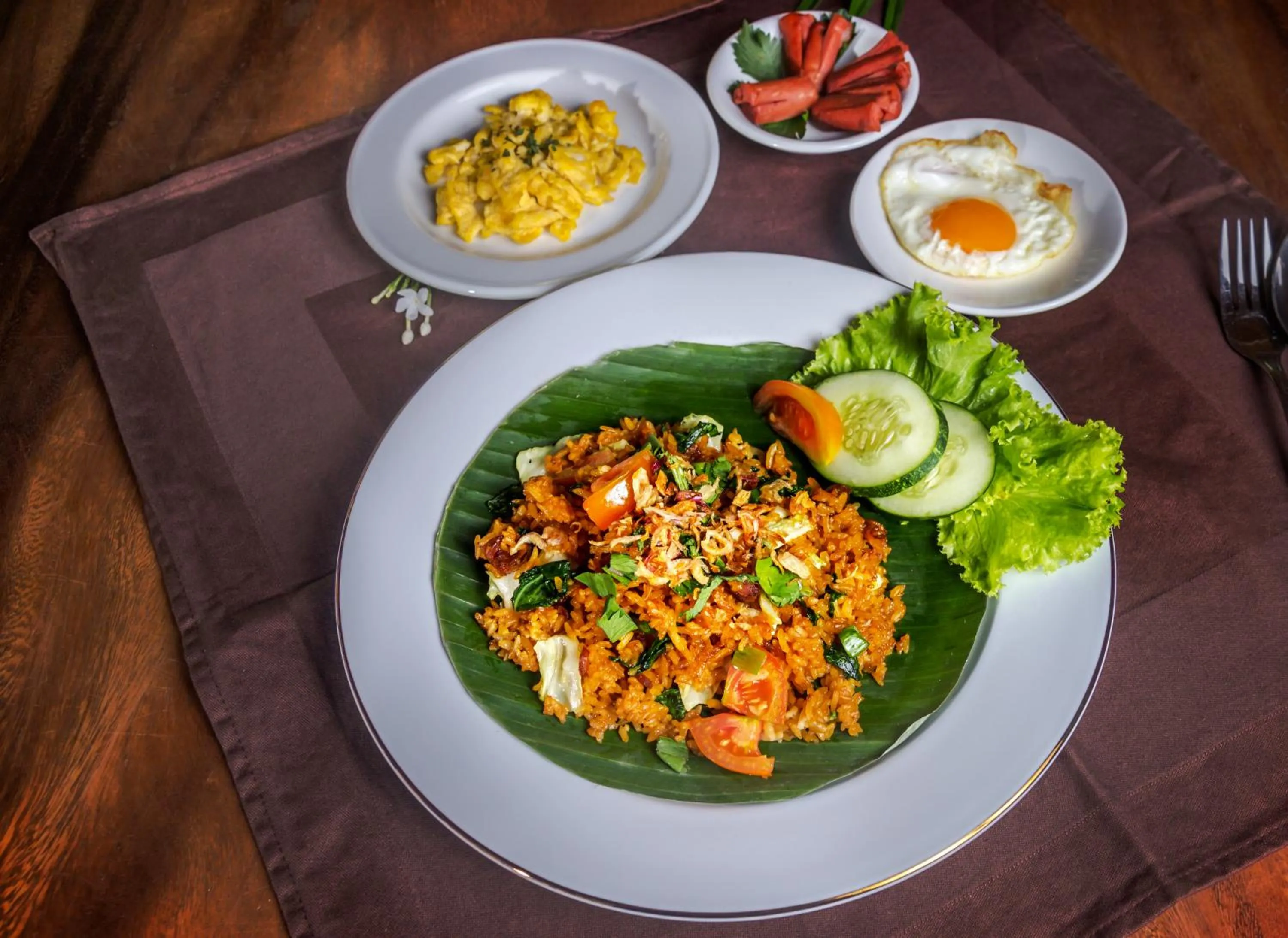 Breakfast in The Omah Borobudur