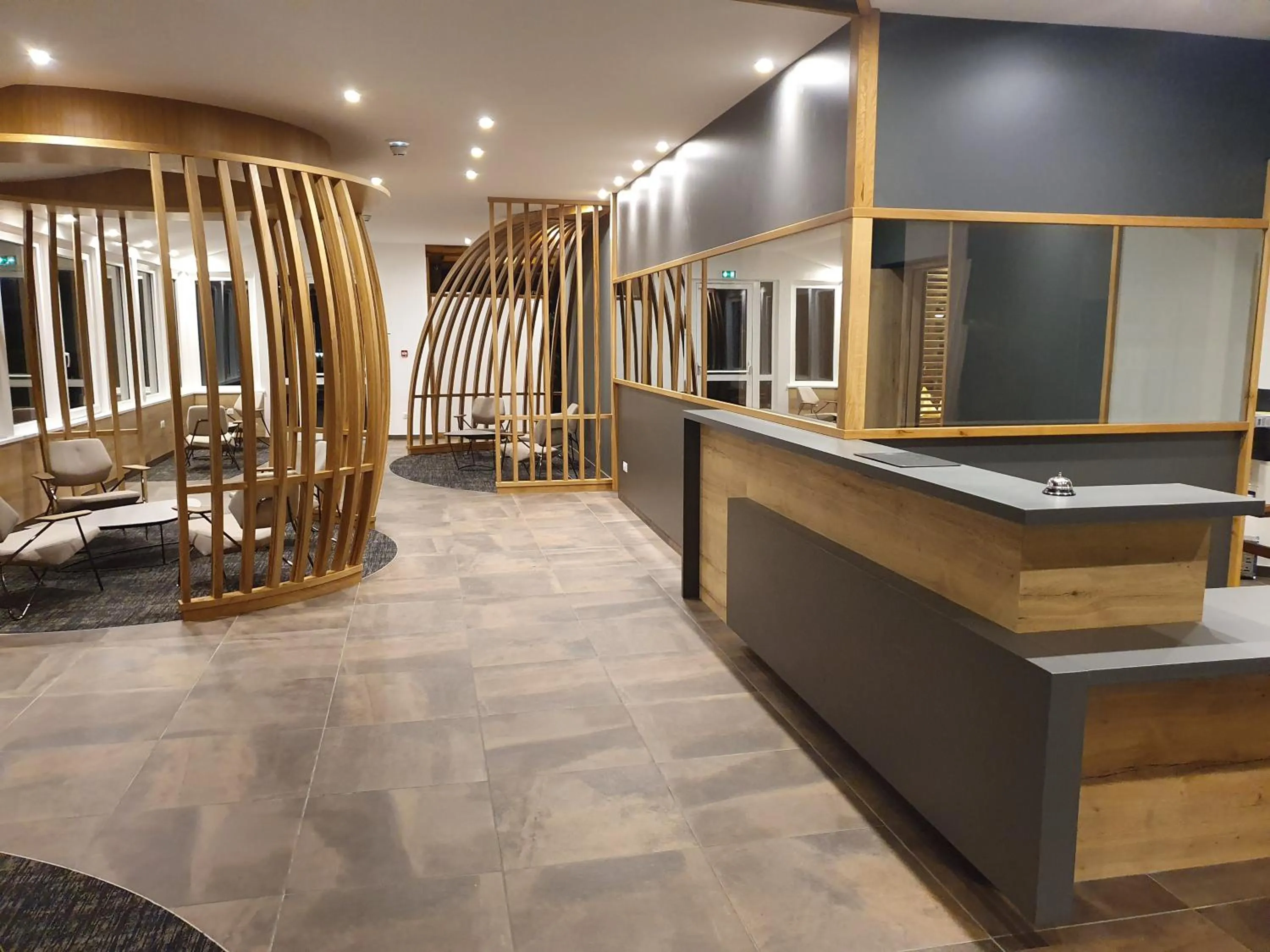 Lobby or reception in Hotel Le Caballin