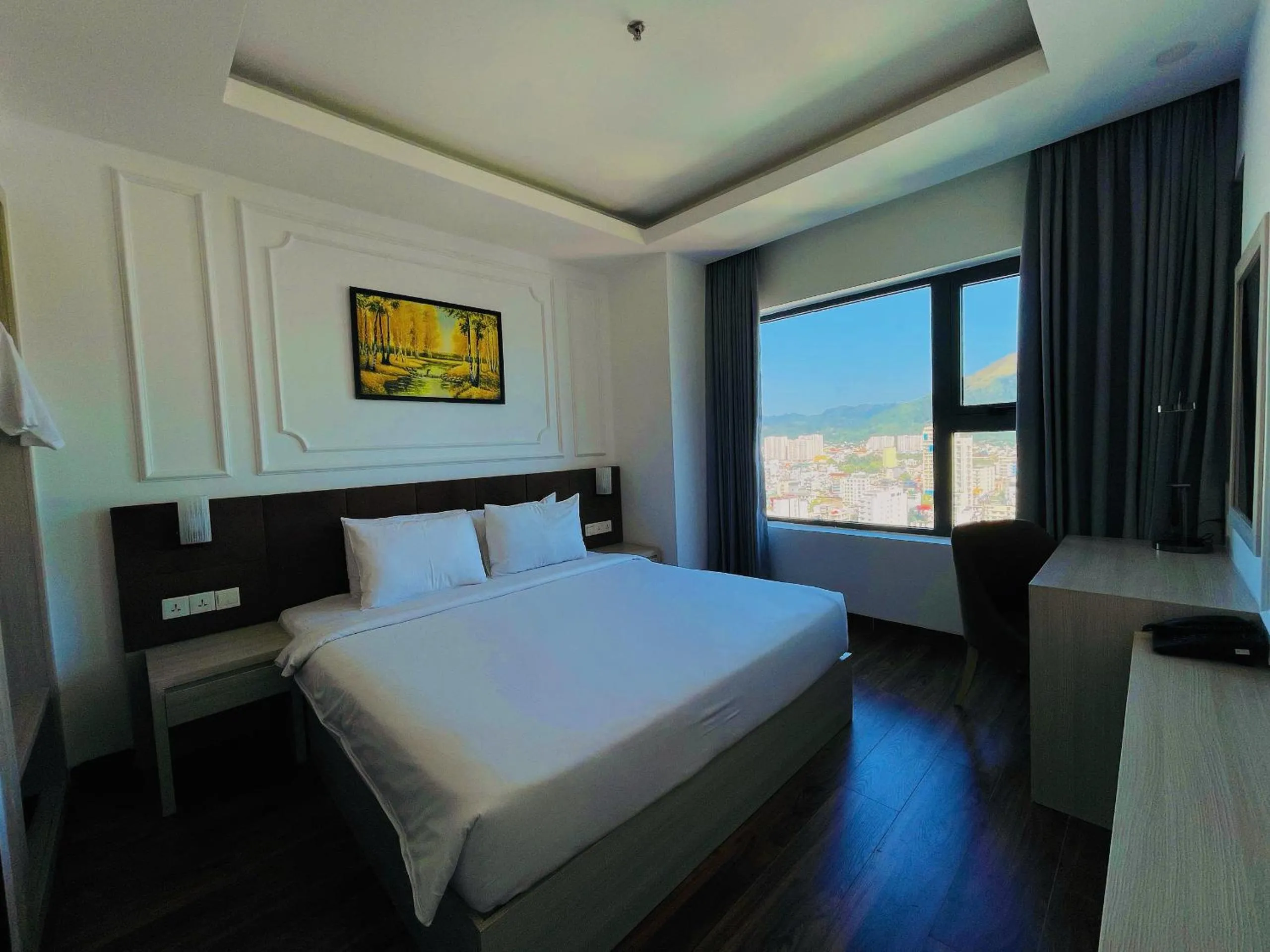 Bed in Hon Chong Retreat Hotel