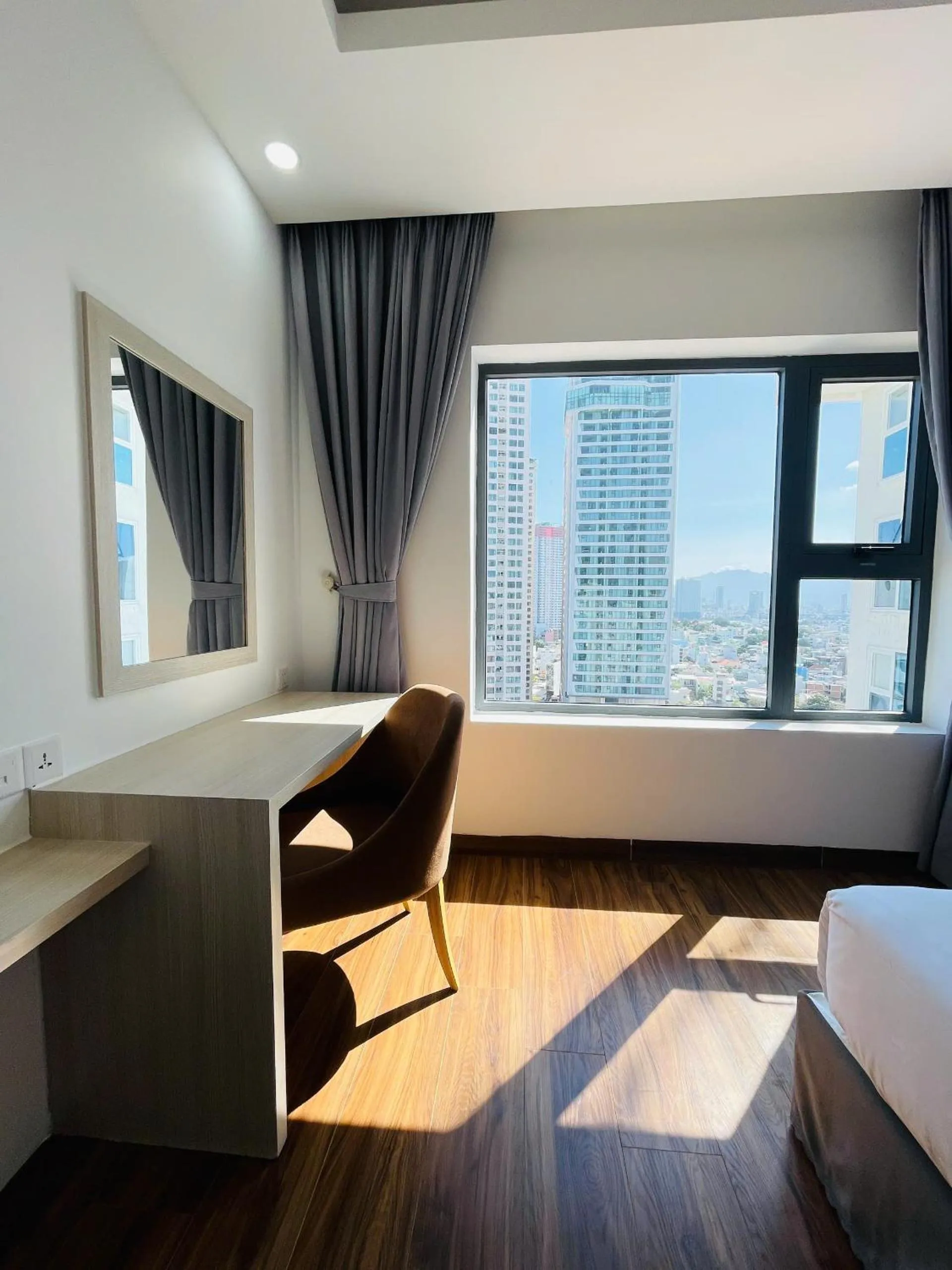 Bed in Hon Chong Retreat Hotel