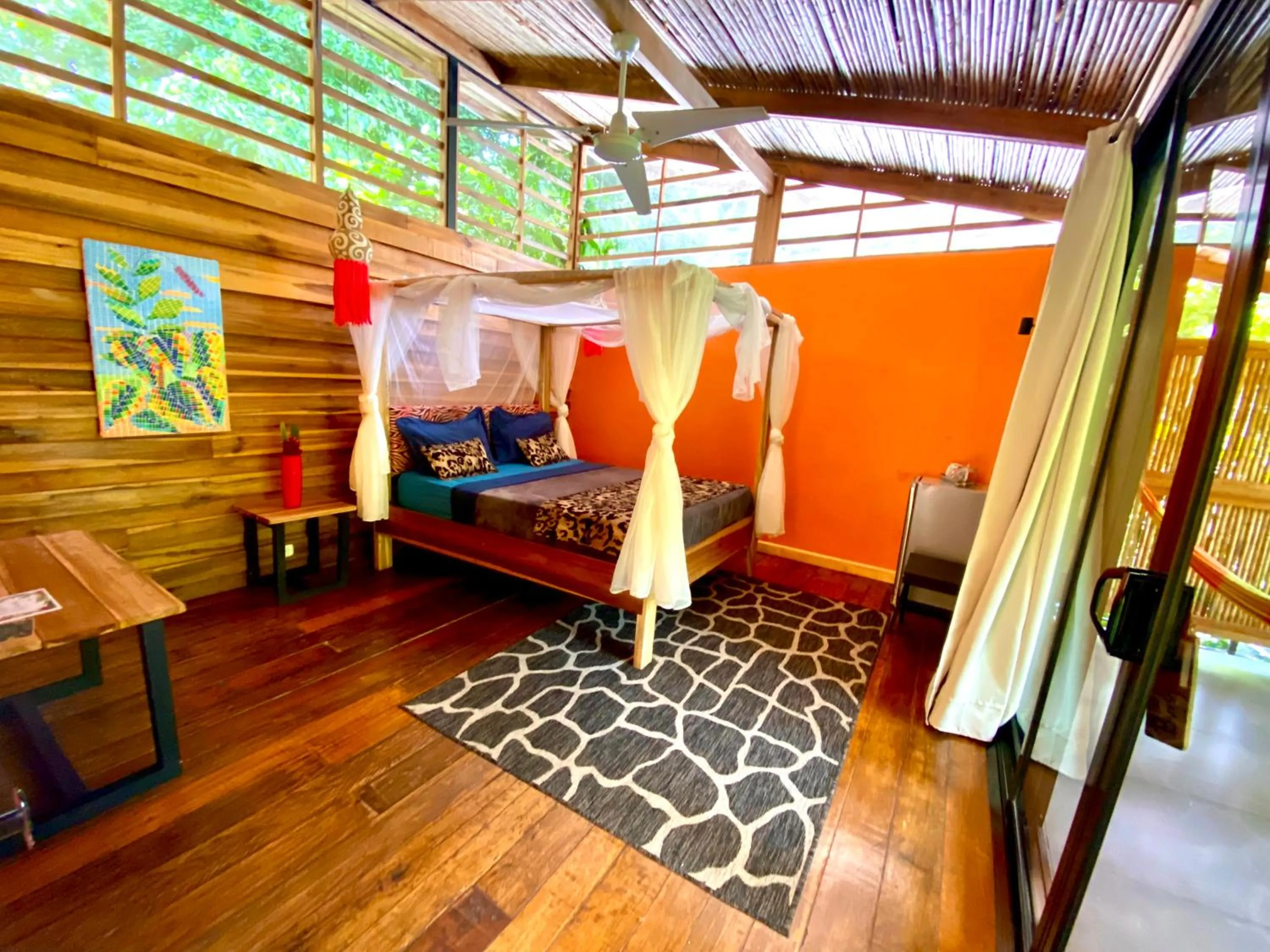 Bedroom, Bed in La Shamana - Ecological Concept in Jungle