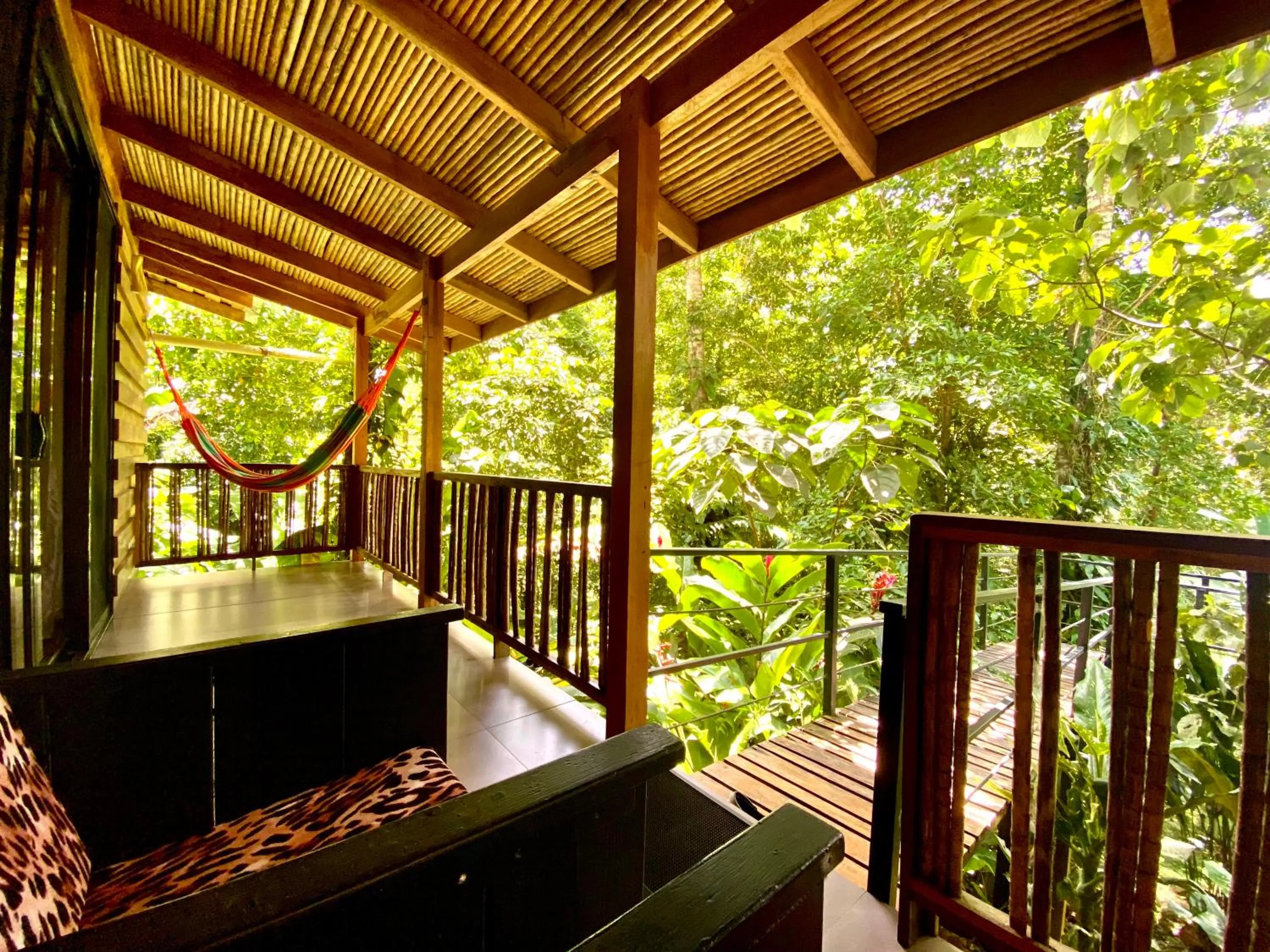 Balcony/Terrace in La Shamana - Ecological Concept in Jungle