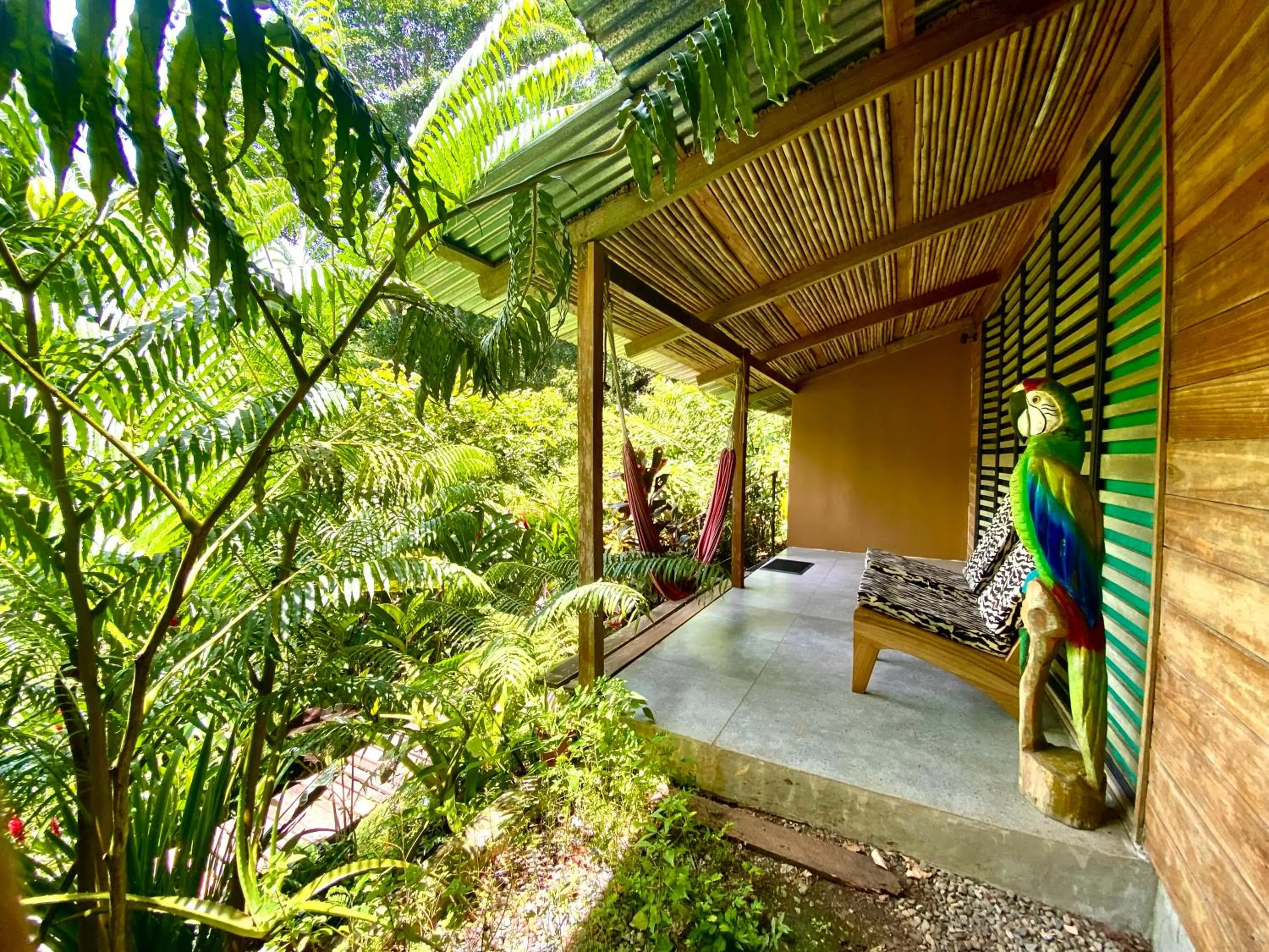 Balcony/Terrace in La Shamana - Ecological Concept in Jungle