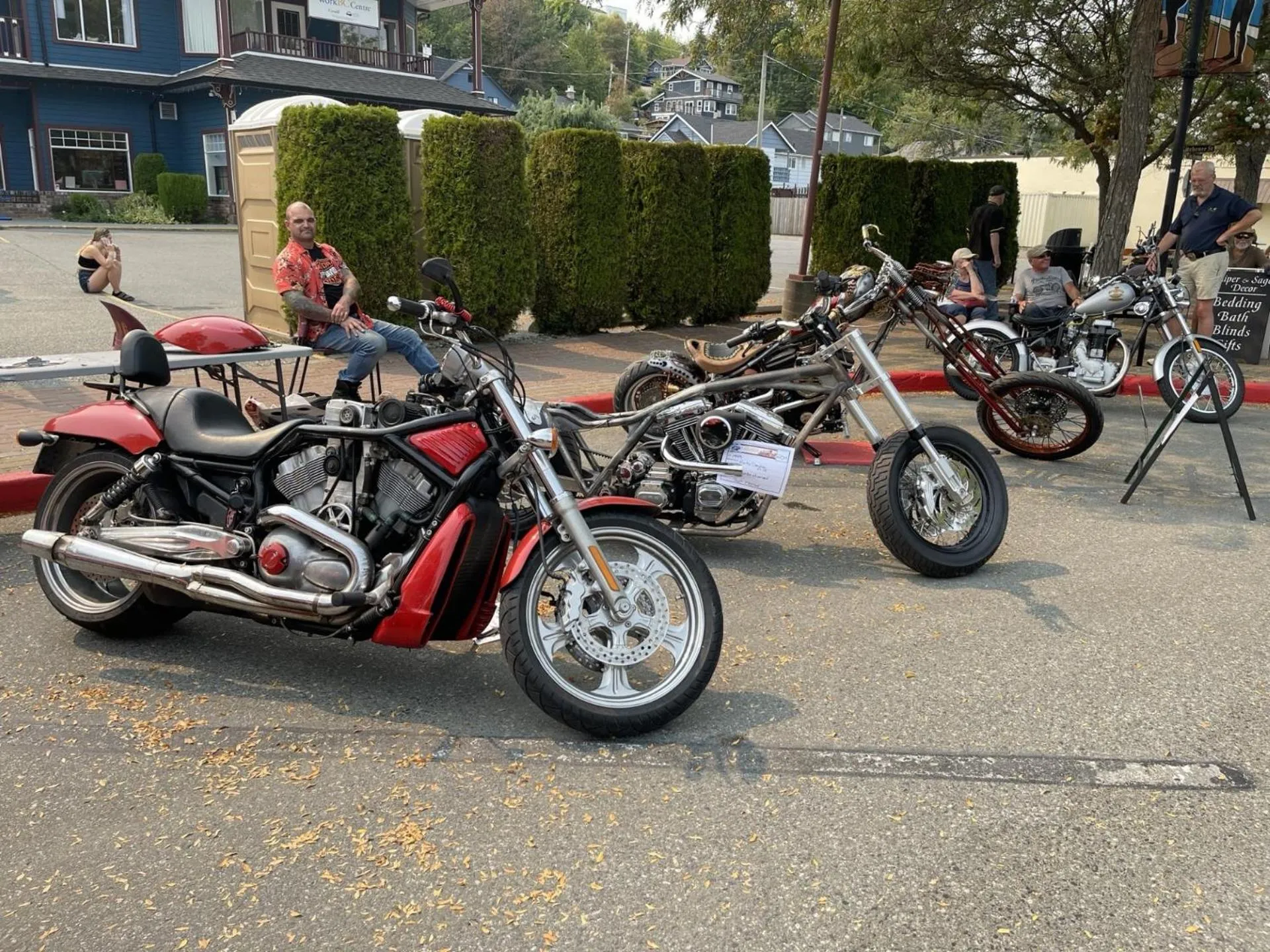 City view in Holiday House Motel