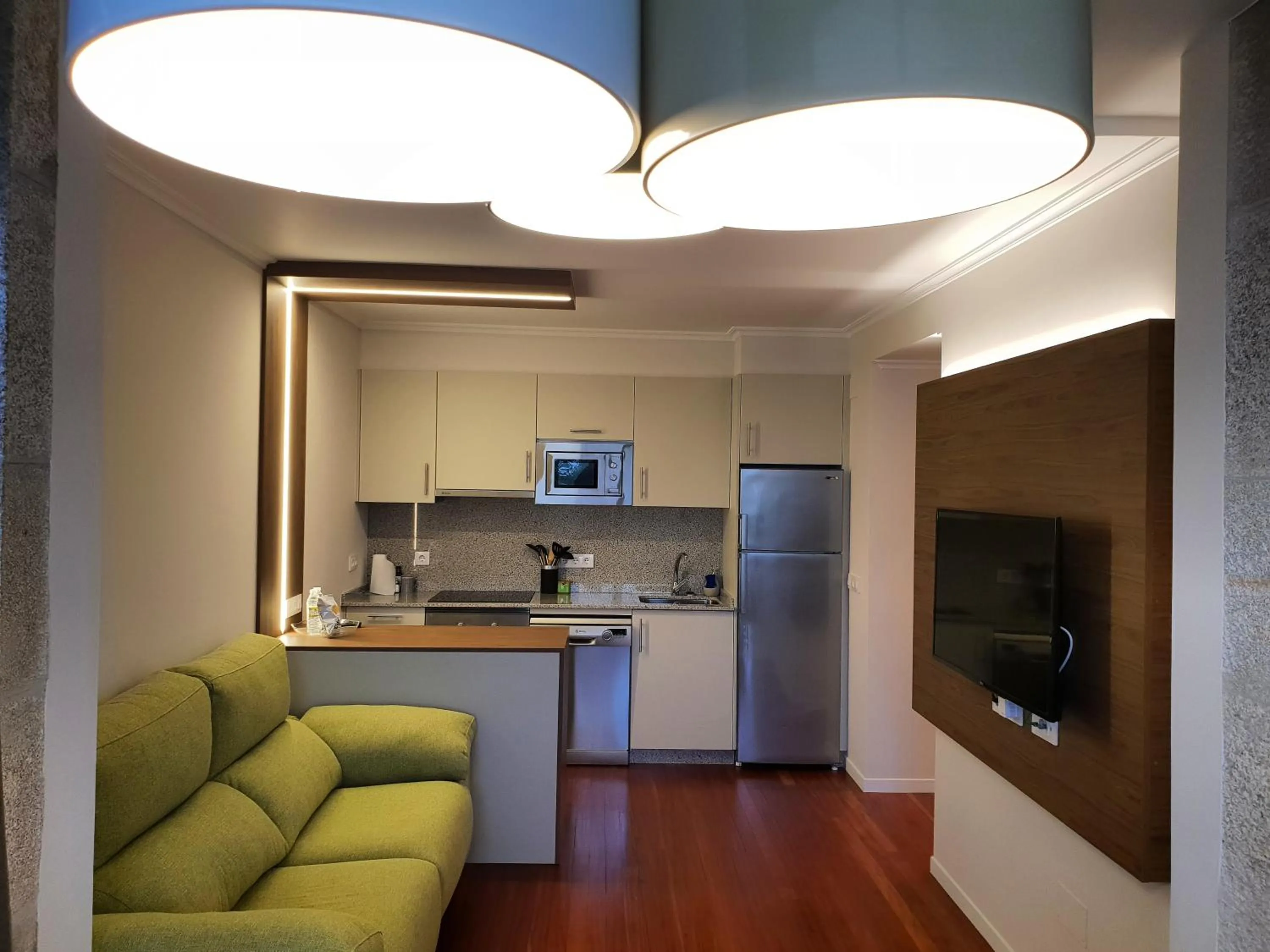 Seating area in Apartamentos Ria de Aldan