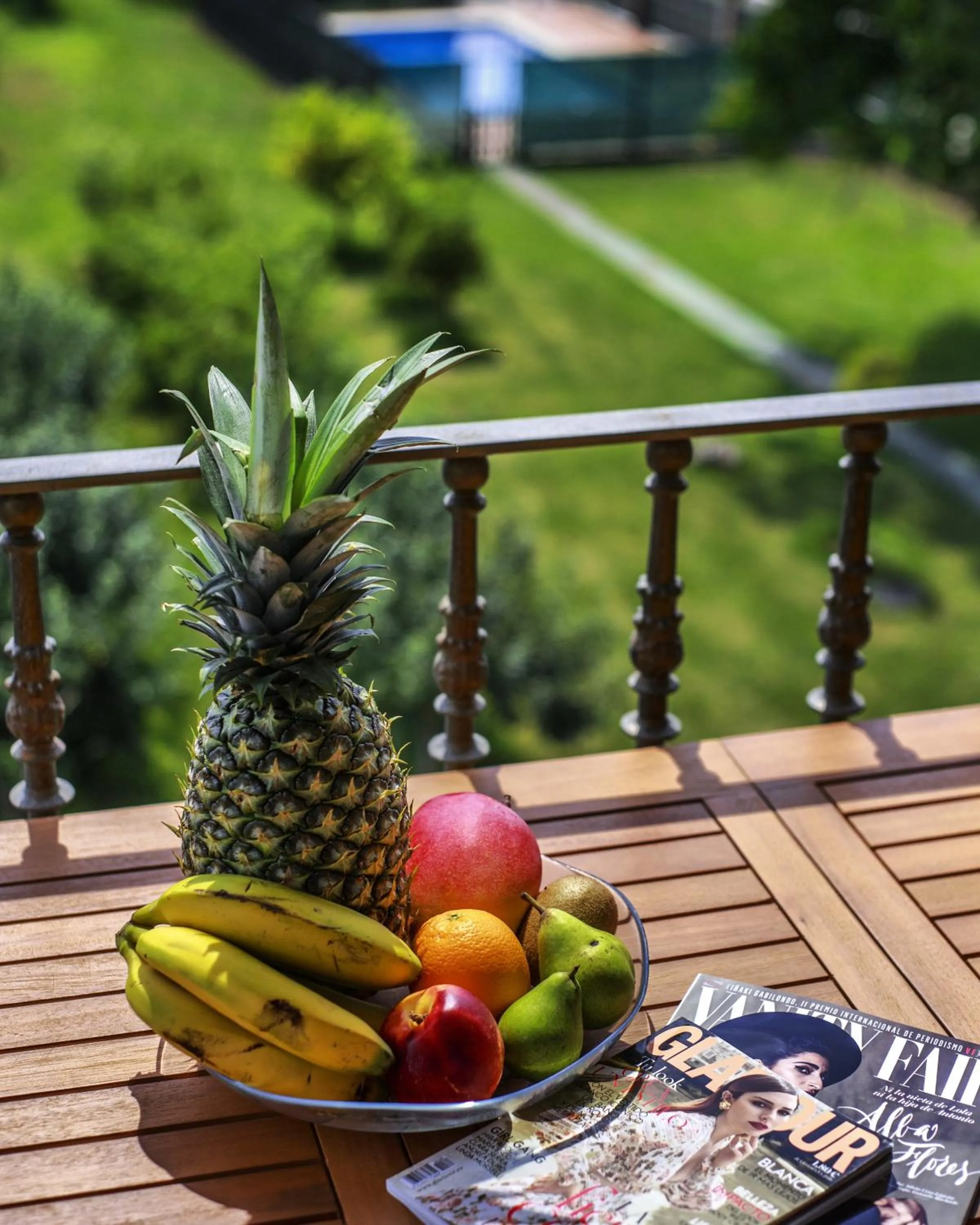 Garden view in Apartamentos Ria de Aldan