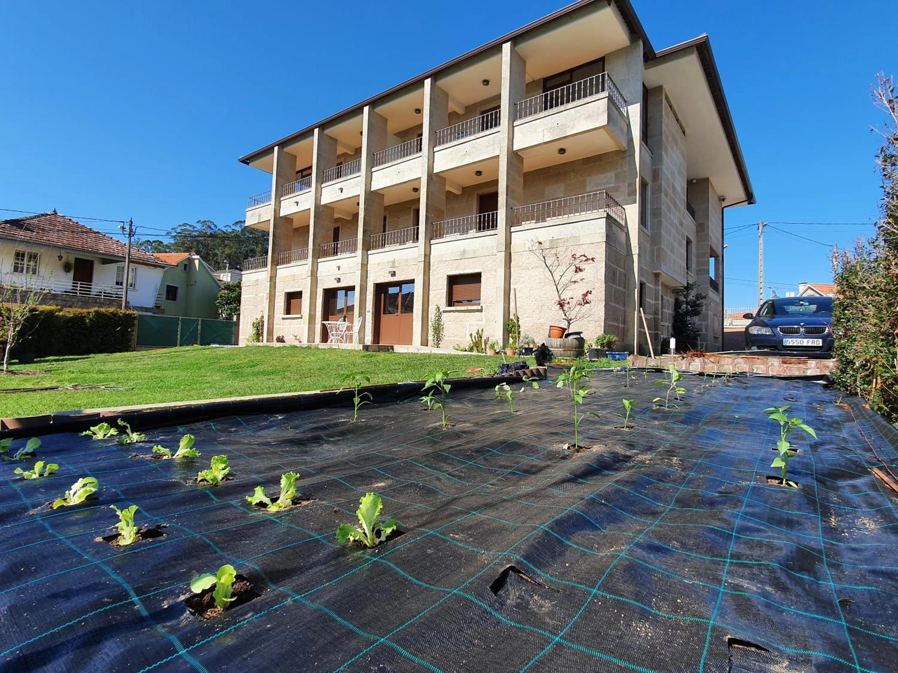 Garden in Apartamentos Ria de Aldan