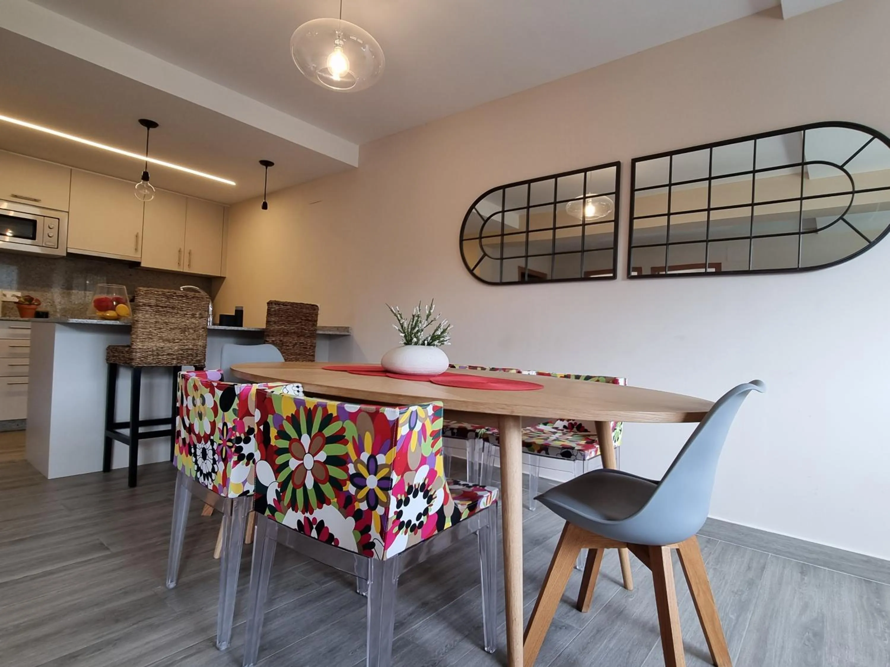 Living room in Apartamentos Ria de Aldan