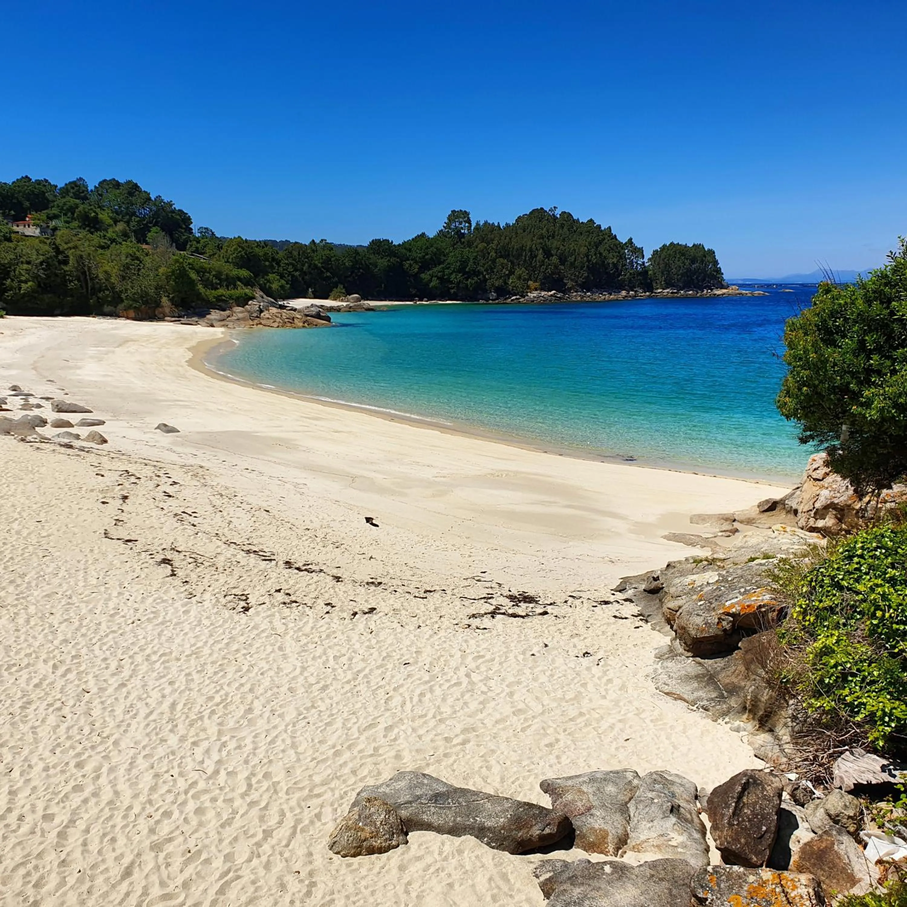 Beach in Apartamentos Ria de Aldan