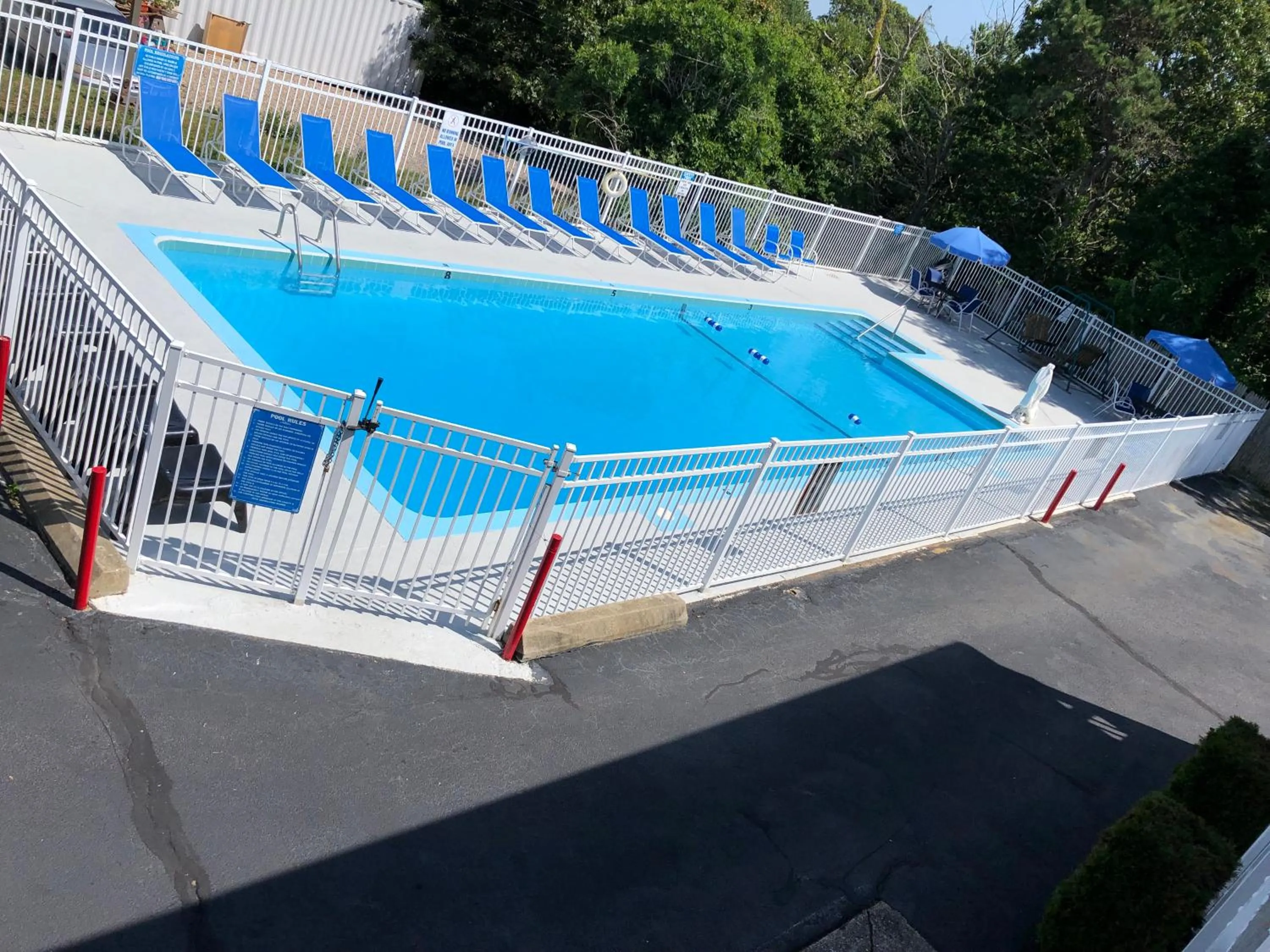 Pool view in Travelodge by Wyndham Cape Cod Area