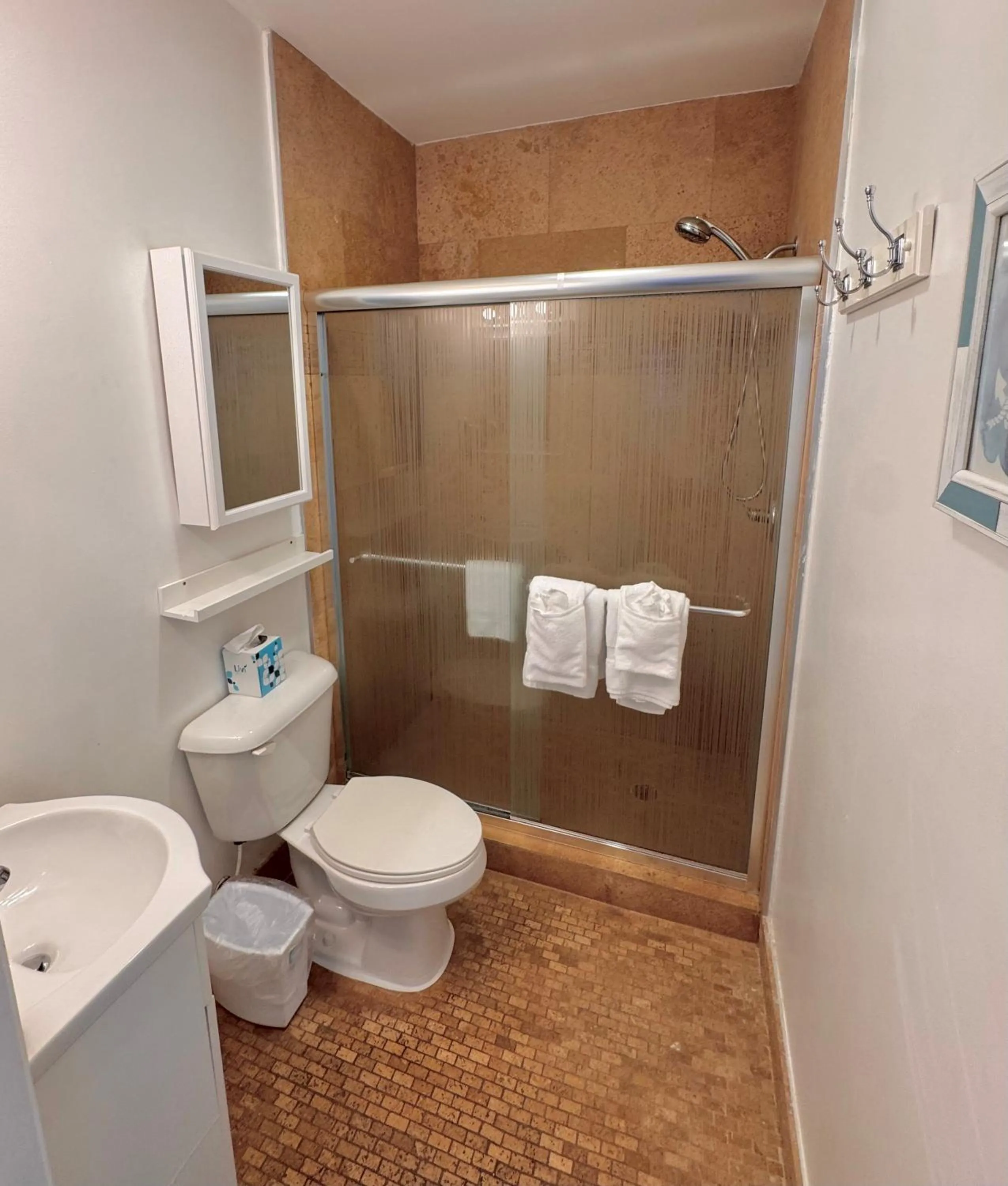 Shower in Coral Key Inn