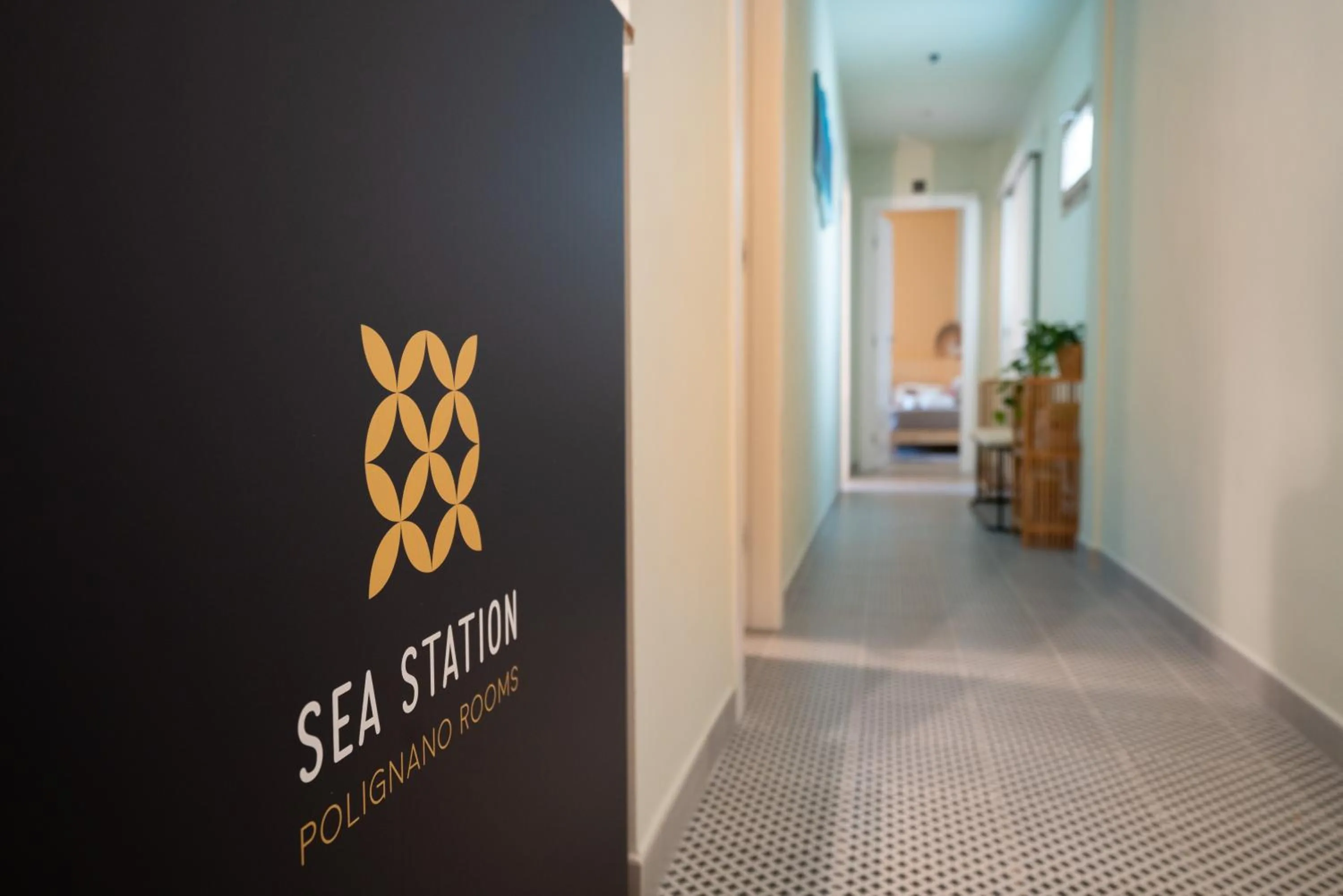 Property logo or sign in Sea Station