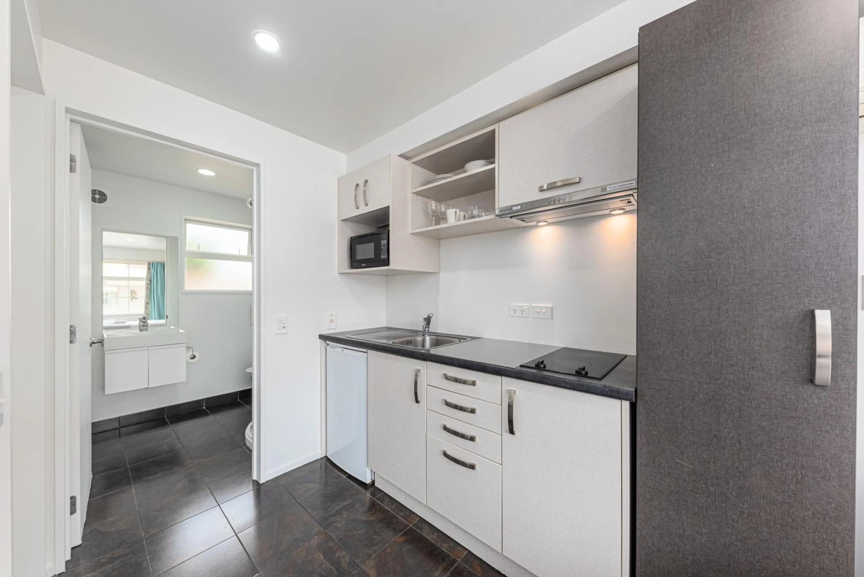 Kitchen or kitchenette in 315 Motel Riccarton