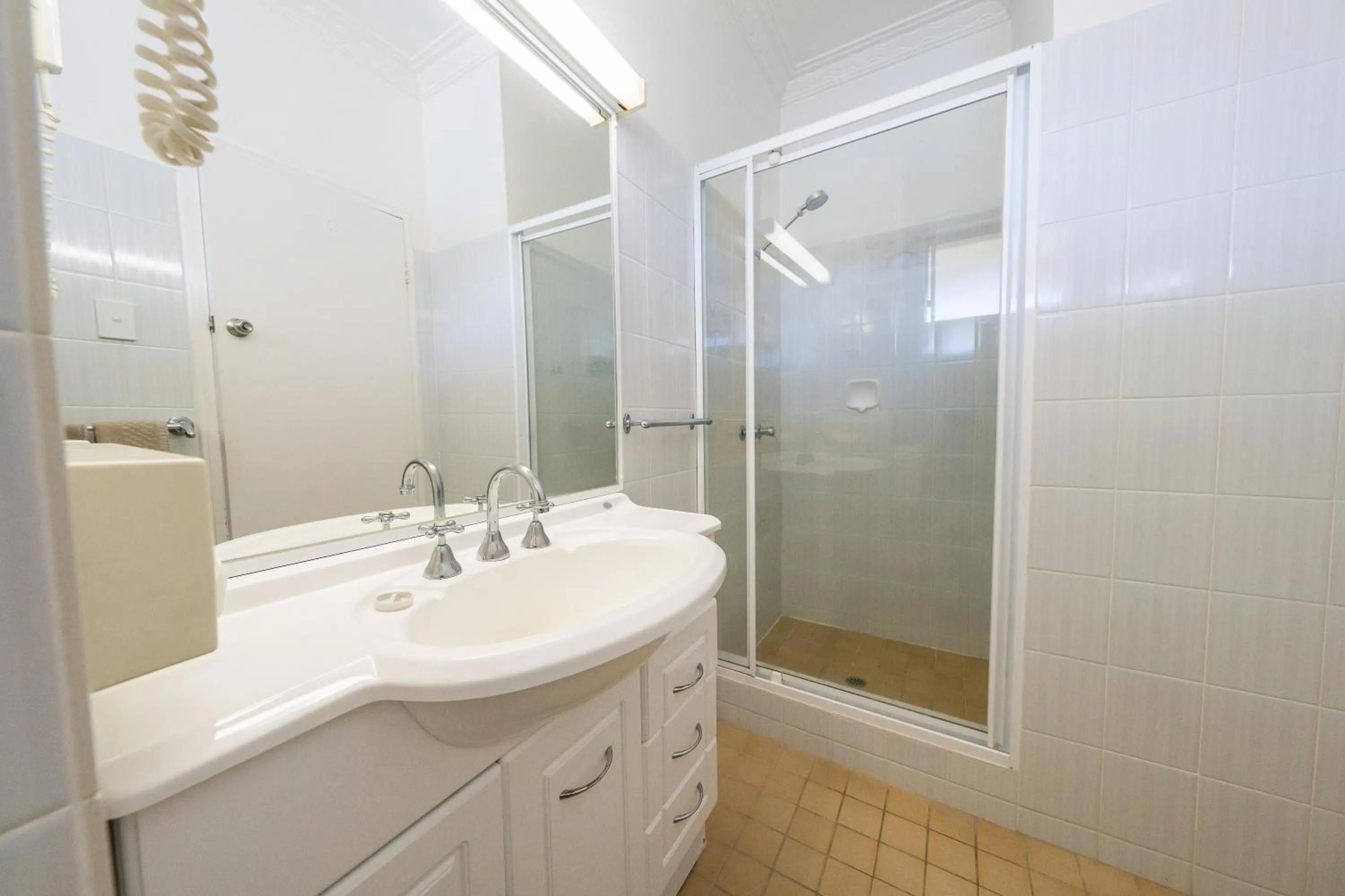 Bathroom in Halfway Motel