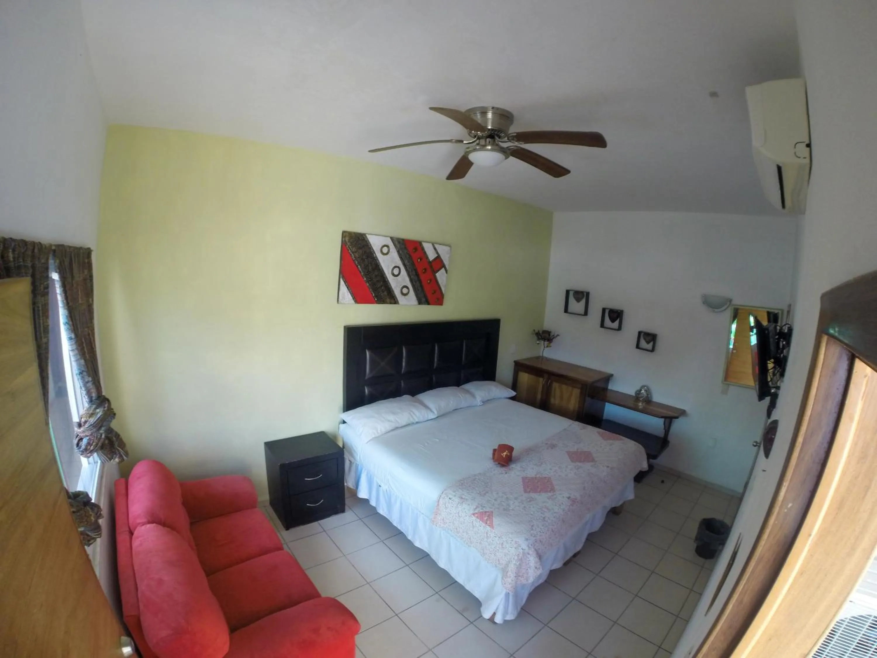 Bedroom, Bed in Kiramar los Peyotes